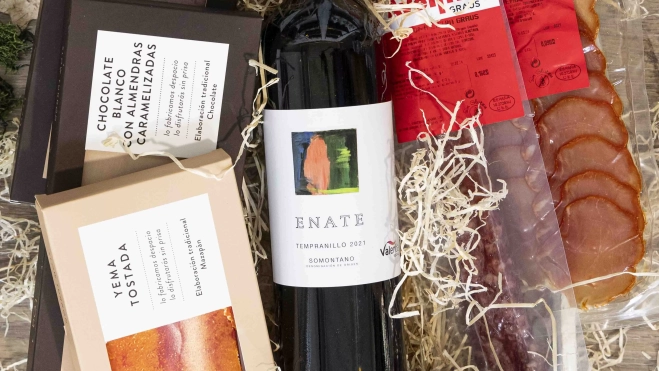 Otra cesta de Navidad. Otra cesta de Navidad.