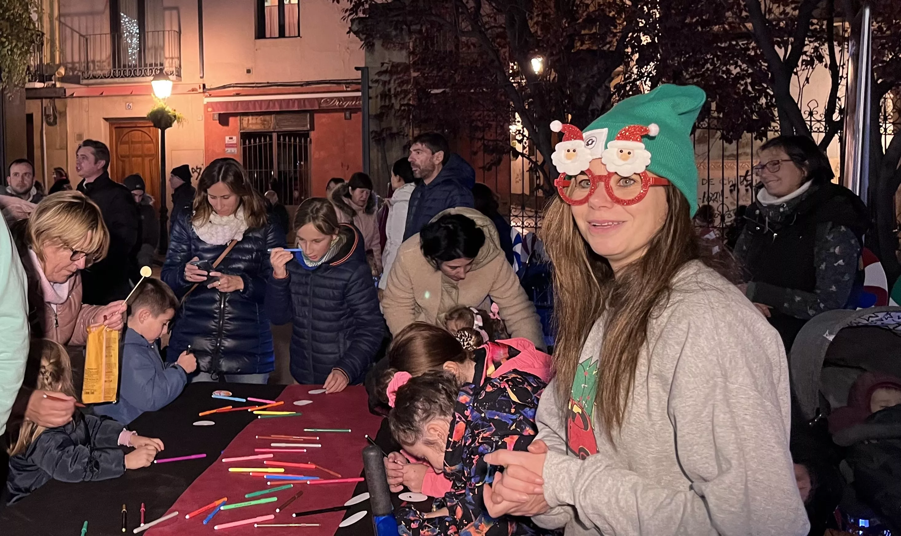 Eva Nadal en su taller de customización. Foto: Mercedes Manterola 