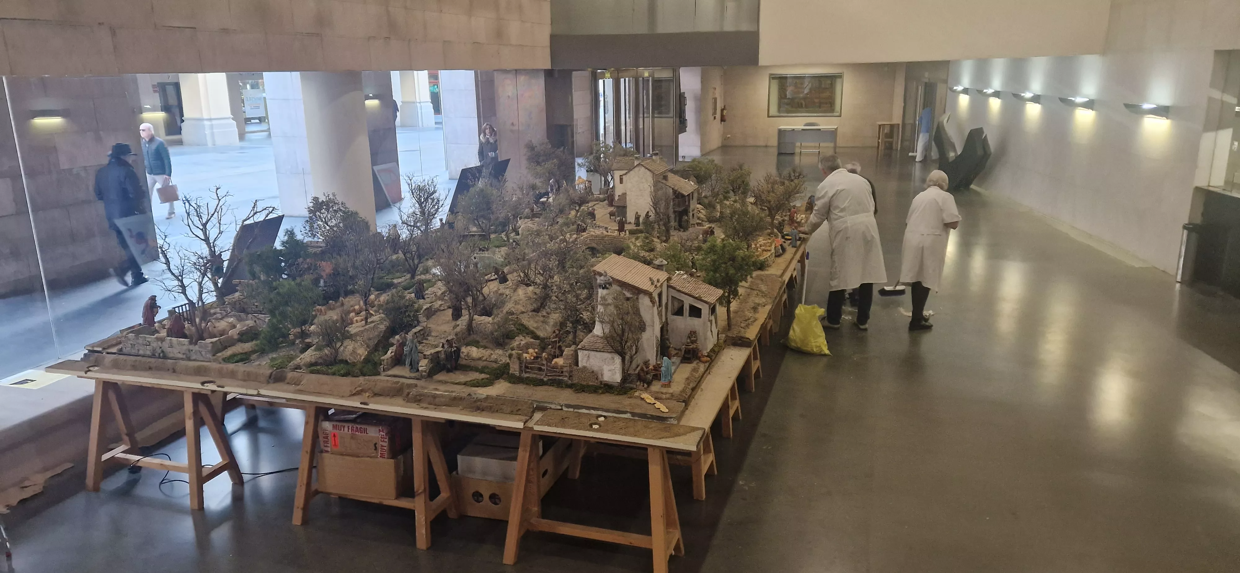 Belén de la Diputación de Huesca 2023. Foto Myriam Martínez