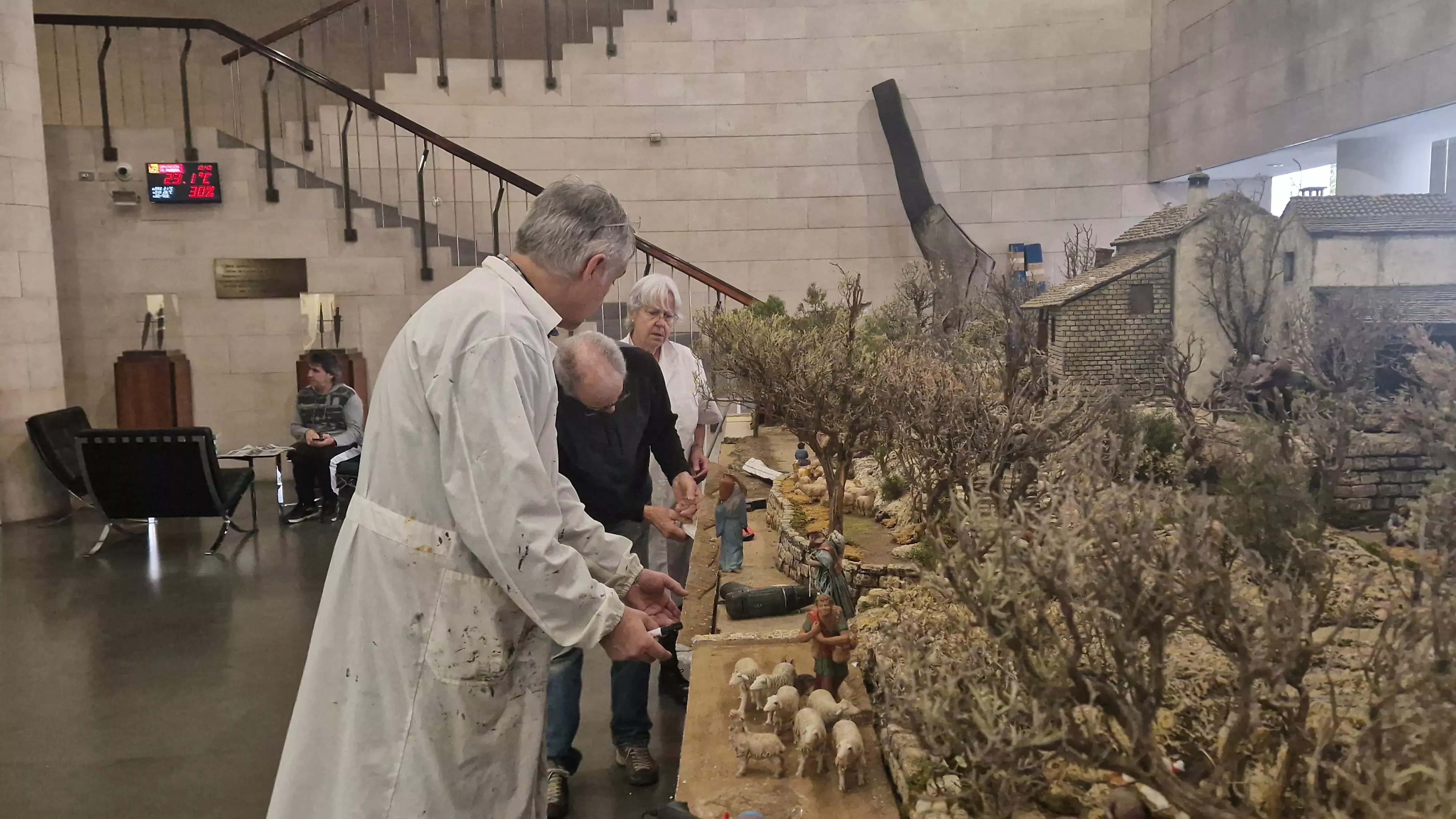 Belén de la Diputación de Huesca 2023. Foto Myriam Martínez