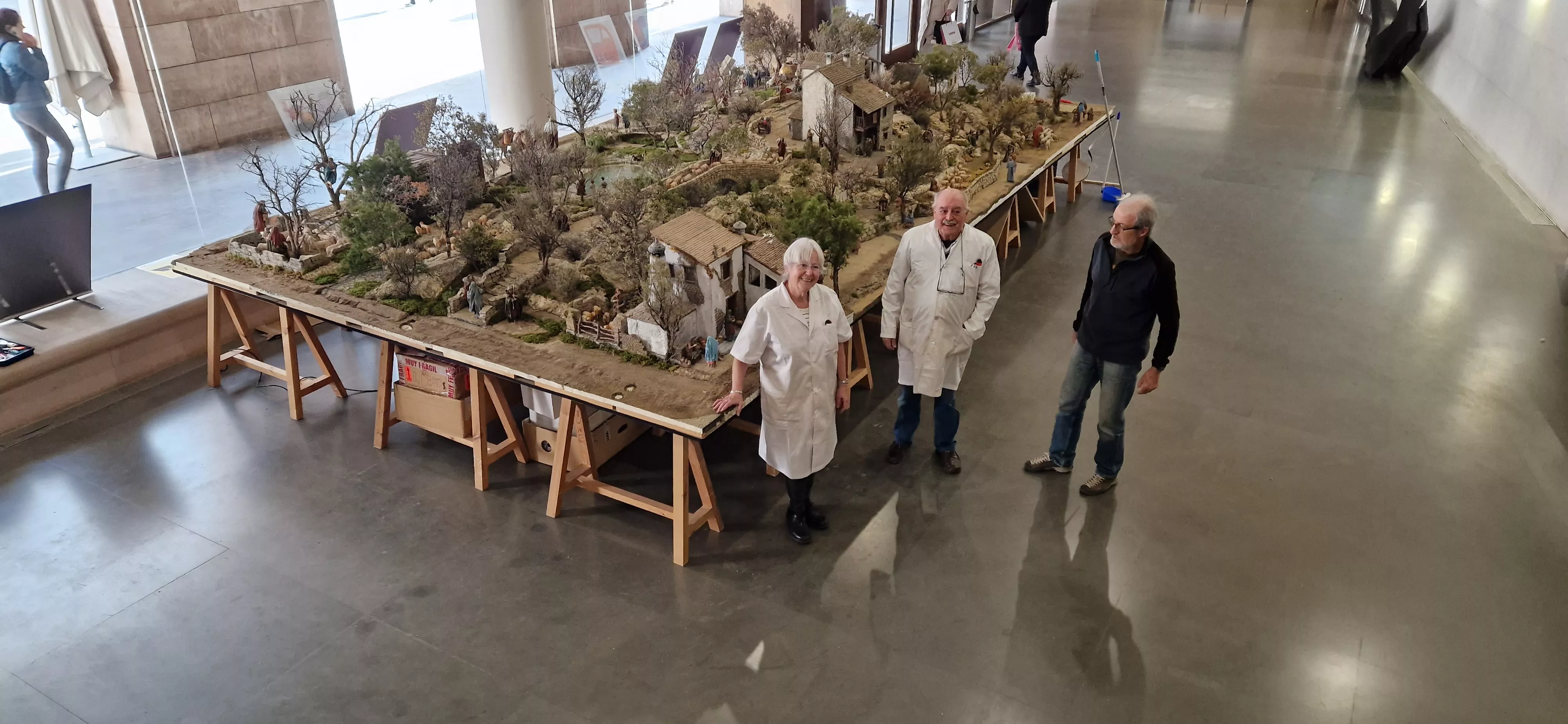 Belén de la Diputación de Huesca 2023. Foto Myriam Martínez