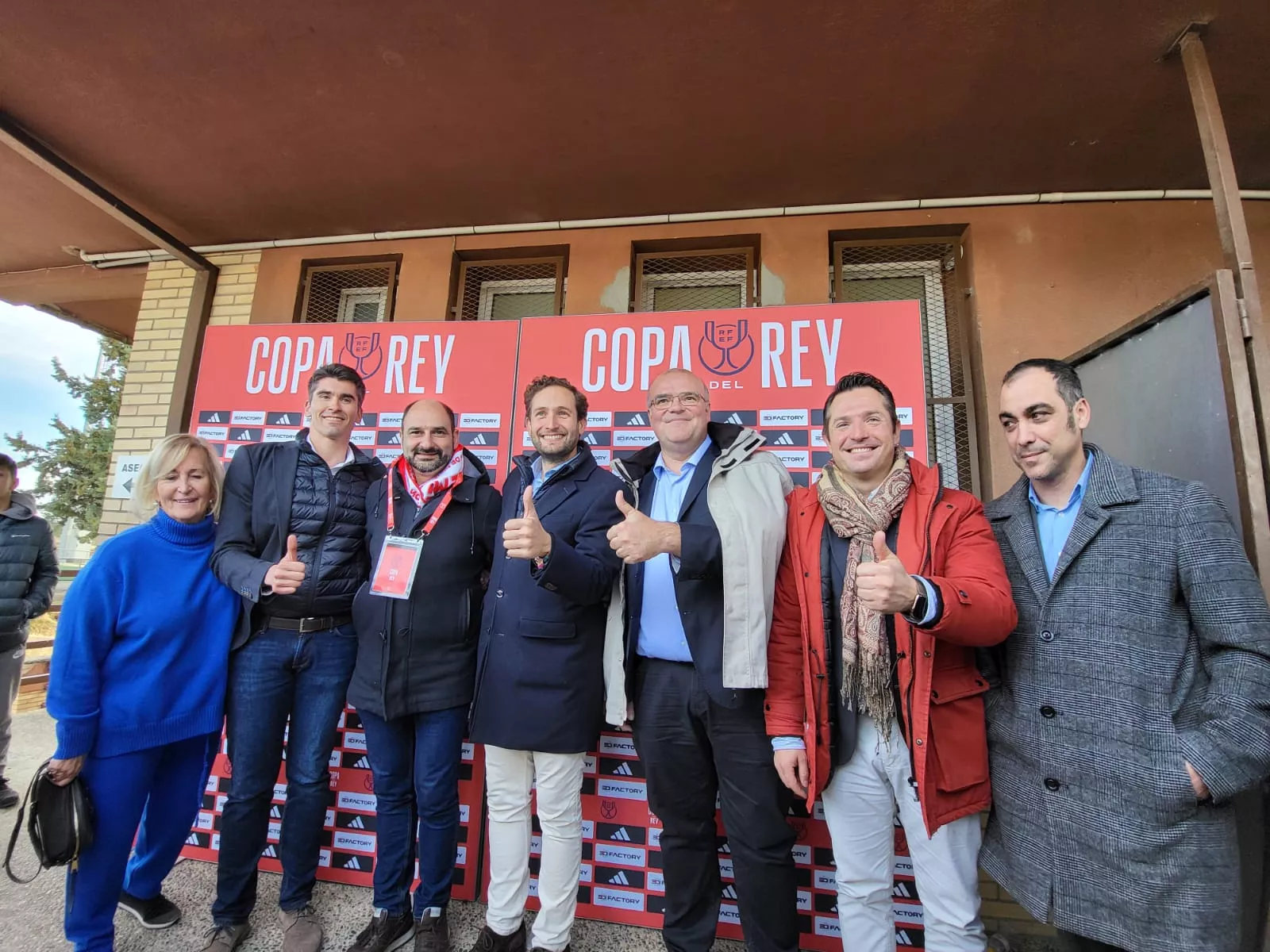 Fernando Torres, alcalde de Barbastro, acompañado por Isaac Claver, presidente de la DPH. Foto: A. Mora