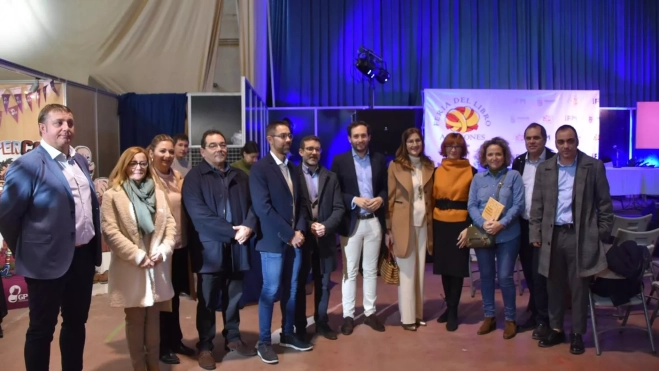 Inauguración de la Feria del Libro Aragonés de Monzón. Inauguración de la Feria del Libro Aragonés de Monzón.