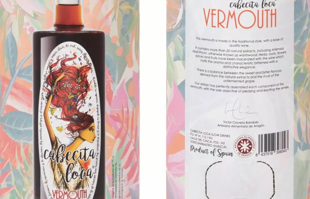 Vermú de Cabecita Loca en su formato de tres litros Vermú de Cabecita Loca en su formato de tres litros