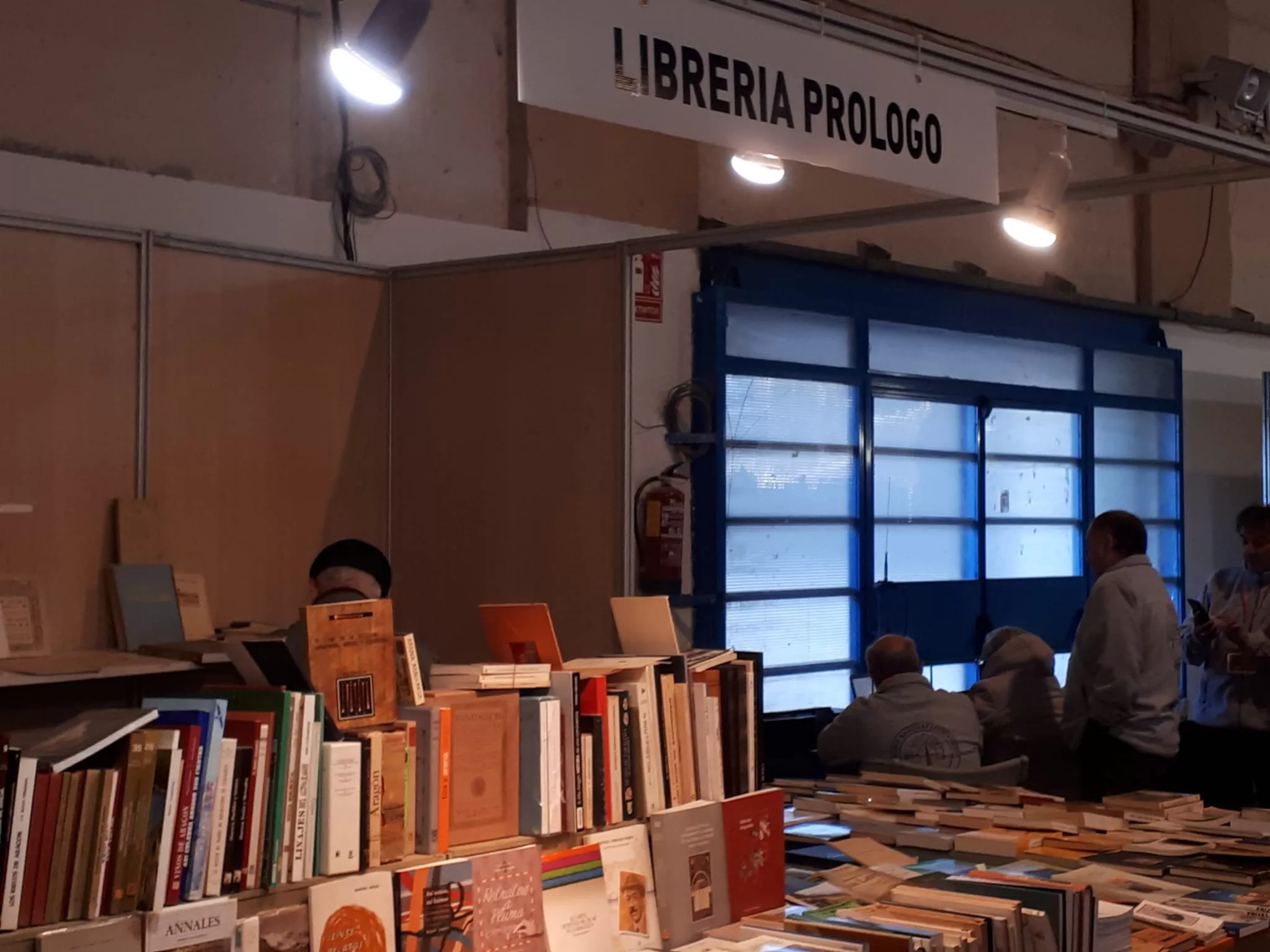 Celebración de la Feria del Libro Aragonés en Monzón.