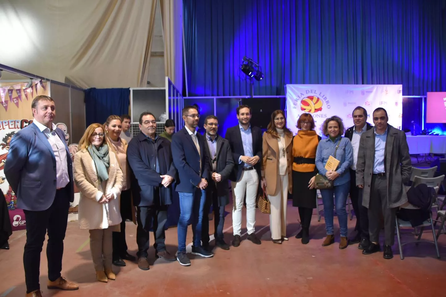 Celebración de la Feria del Libro Aragonés en Monzón.