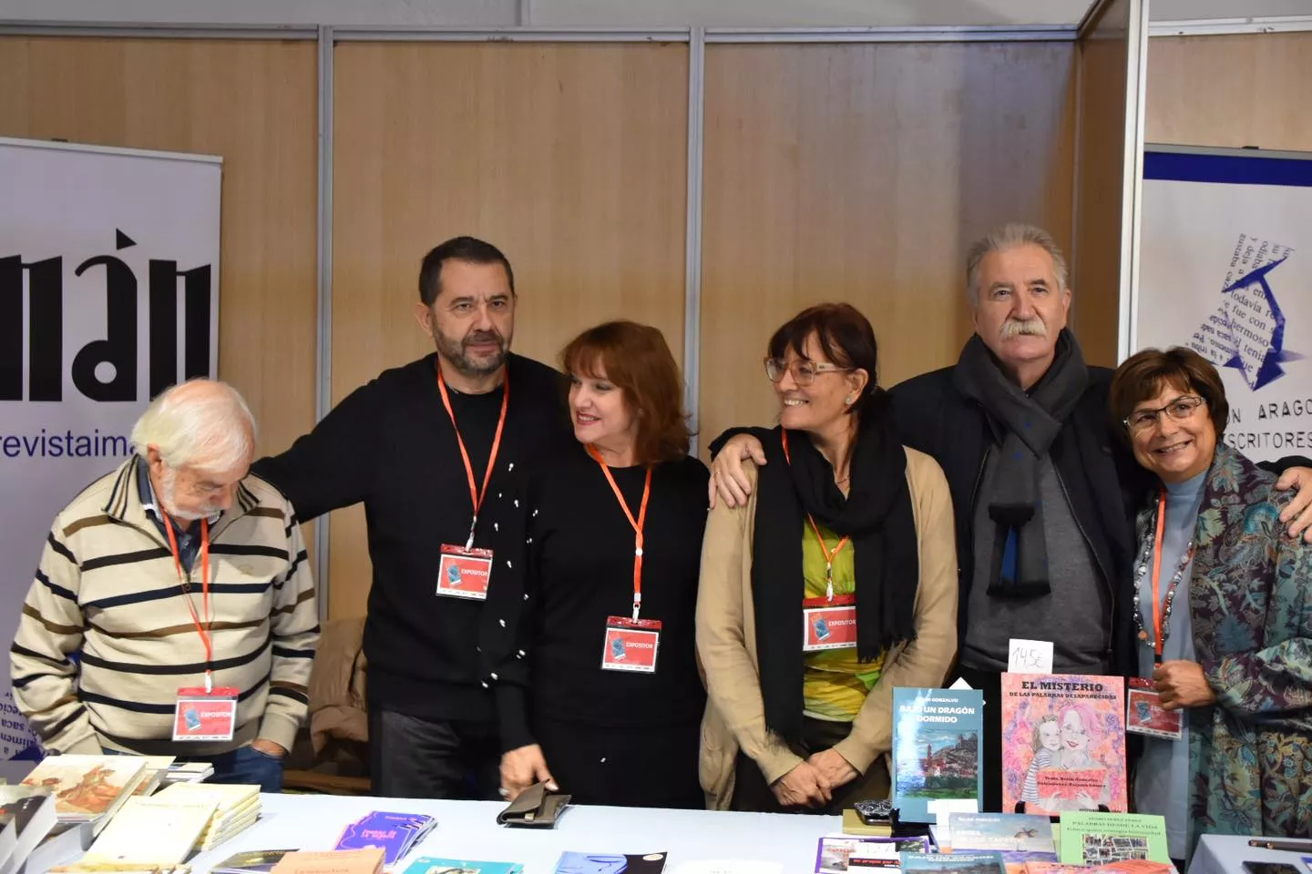 Celebración de la Feria del Libro Aragonés en Monzón.