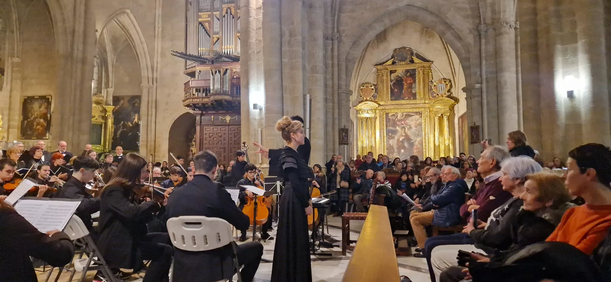 Celebración del Tota Pulchra en la Catedral de Huesca. Fotos Myriam Martínez