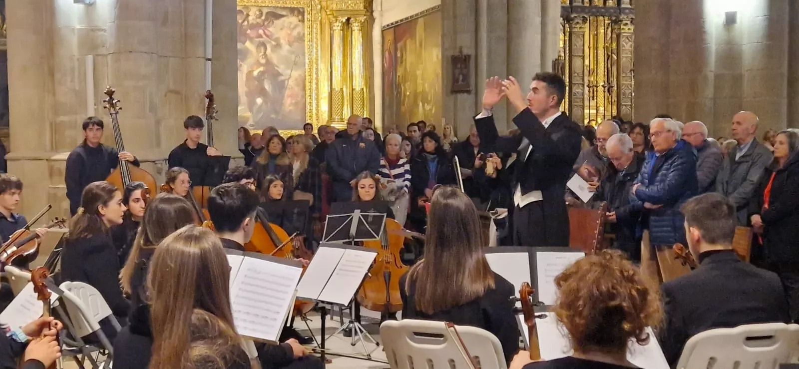 Celebración del Tota Pulchra en la Catedral de Huesca. Fotos Myriam Martínez