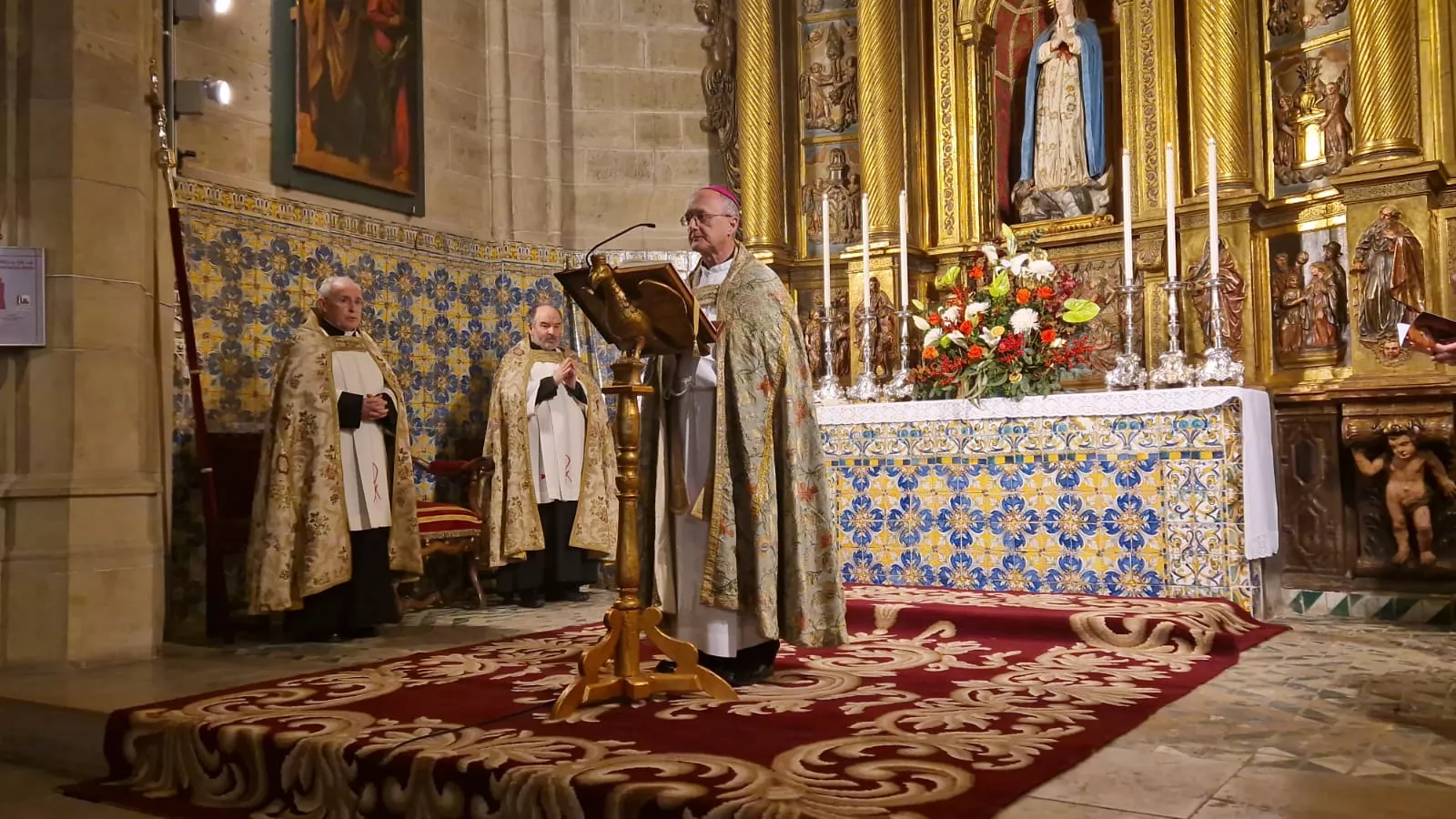 Celebración del Tota Pulchra en la Catedral de Huesca. Fotos Myriam Martínez