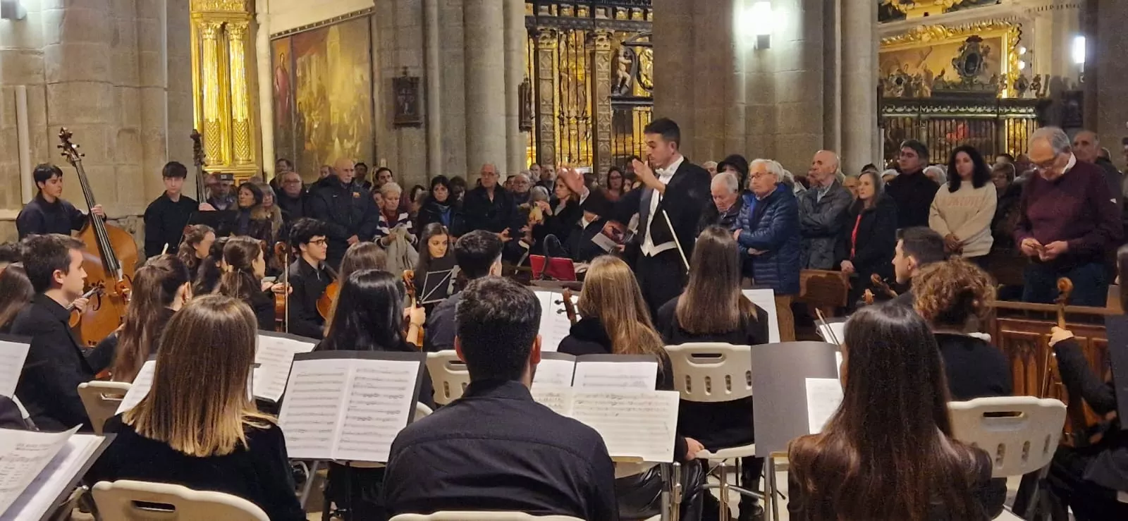 Celebración del Tota Pulchra en la Catedral de Huesca. Fotos Myriam Martínez