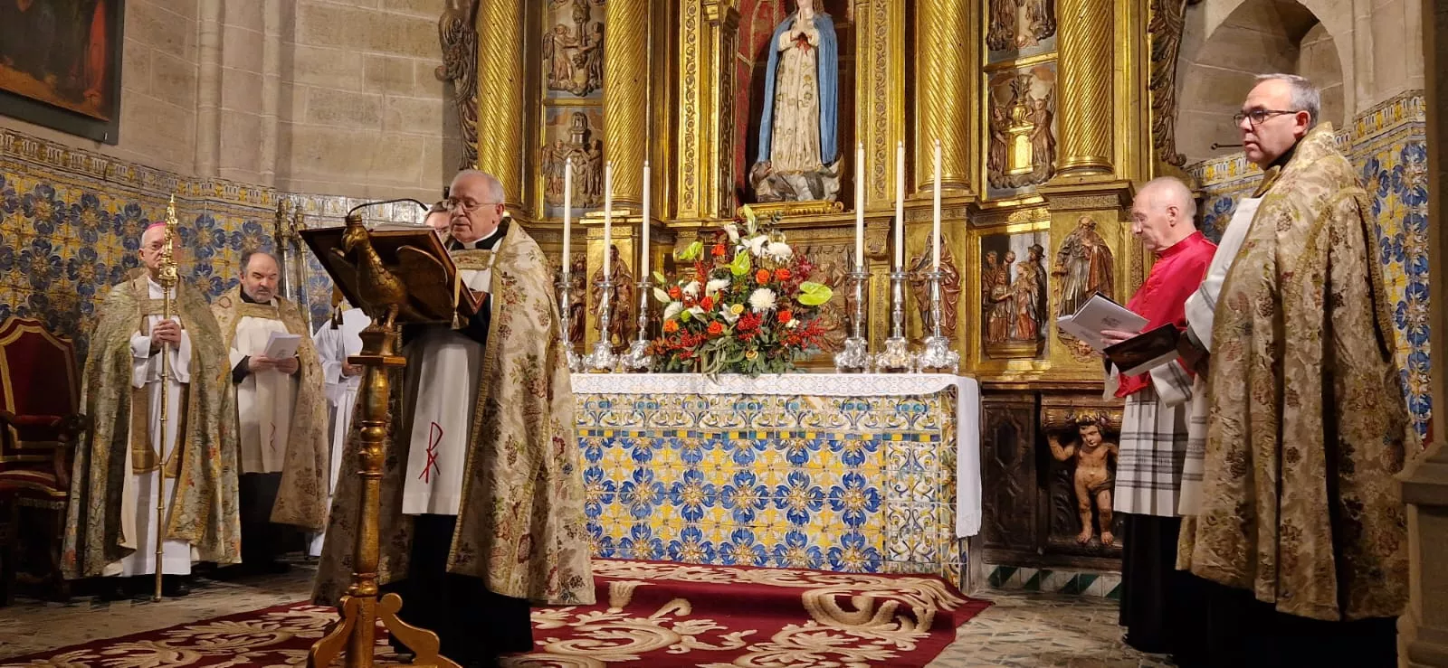 Celebración del Tota Pulchra en la Catedral de Huesca. Fotos Myriam Martínez