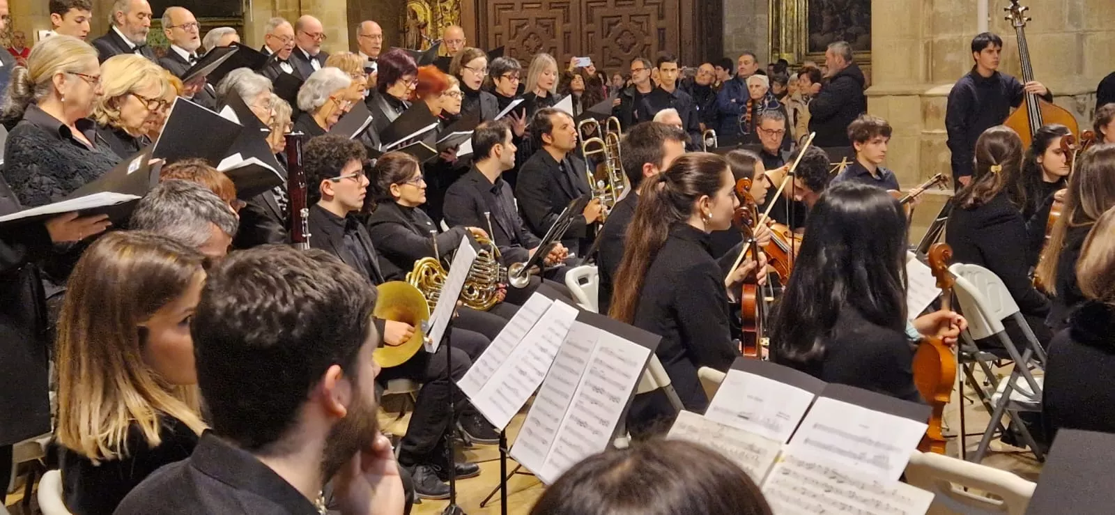 Celebración del Tota Pulchra en la Catedral de Huesca. Fotos Myriam Martínez