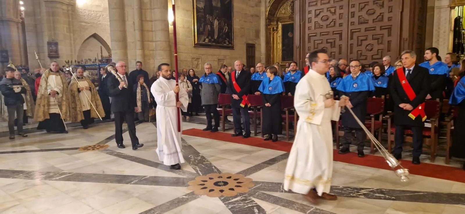 Celebración del Tota Pulchra en la Catedral de Huesca. Fotos Myriam Martínez