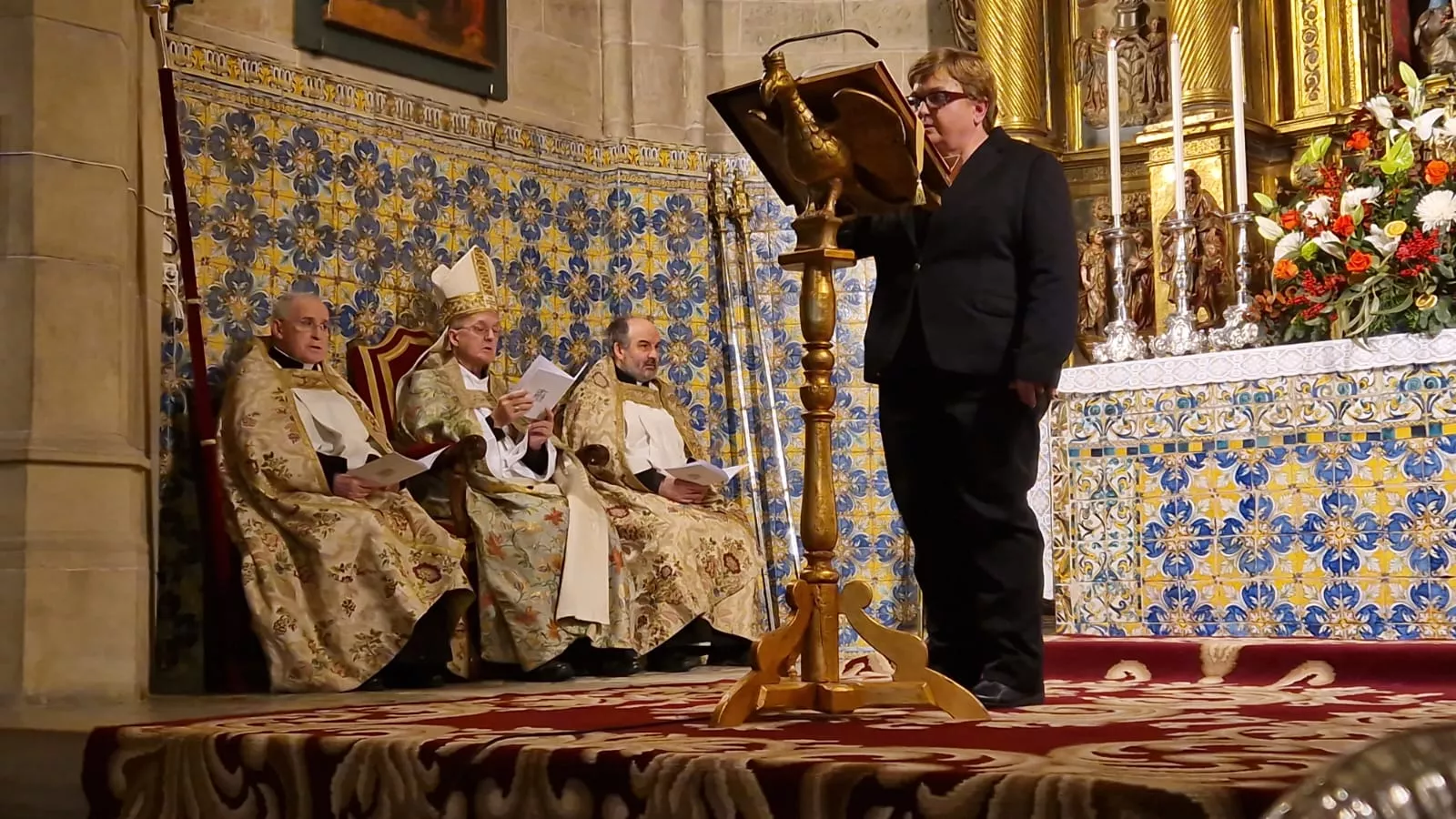 Celebración del Tota Pulchra en la Catedral de Huesca. Fotos Myriam Martínez