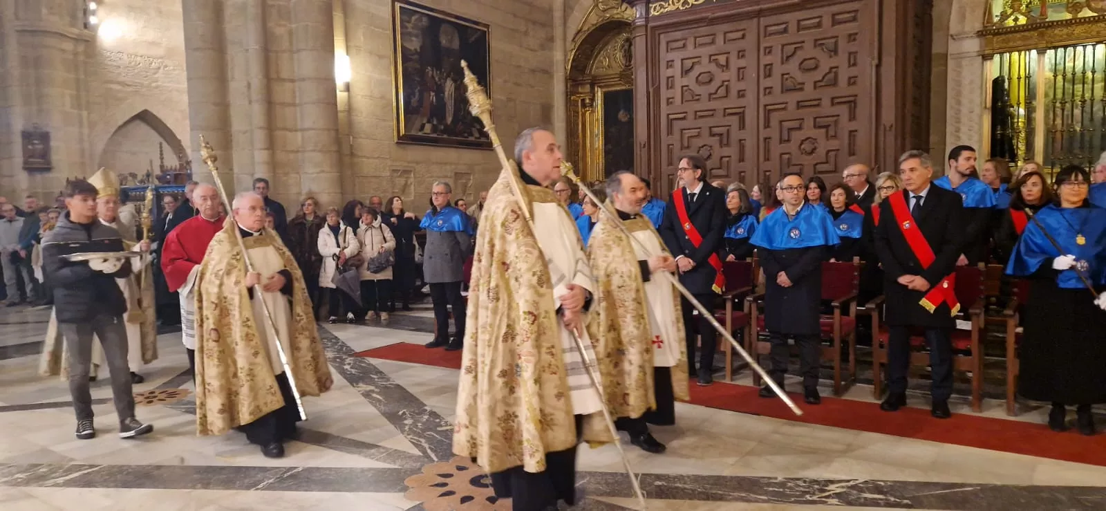 Celebración del Tota Pulchra en la Catedral de Huesca. Fotos Myriam Martínez