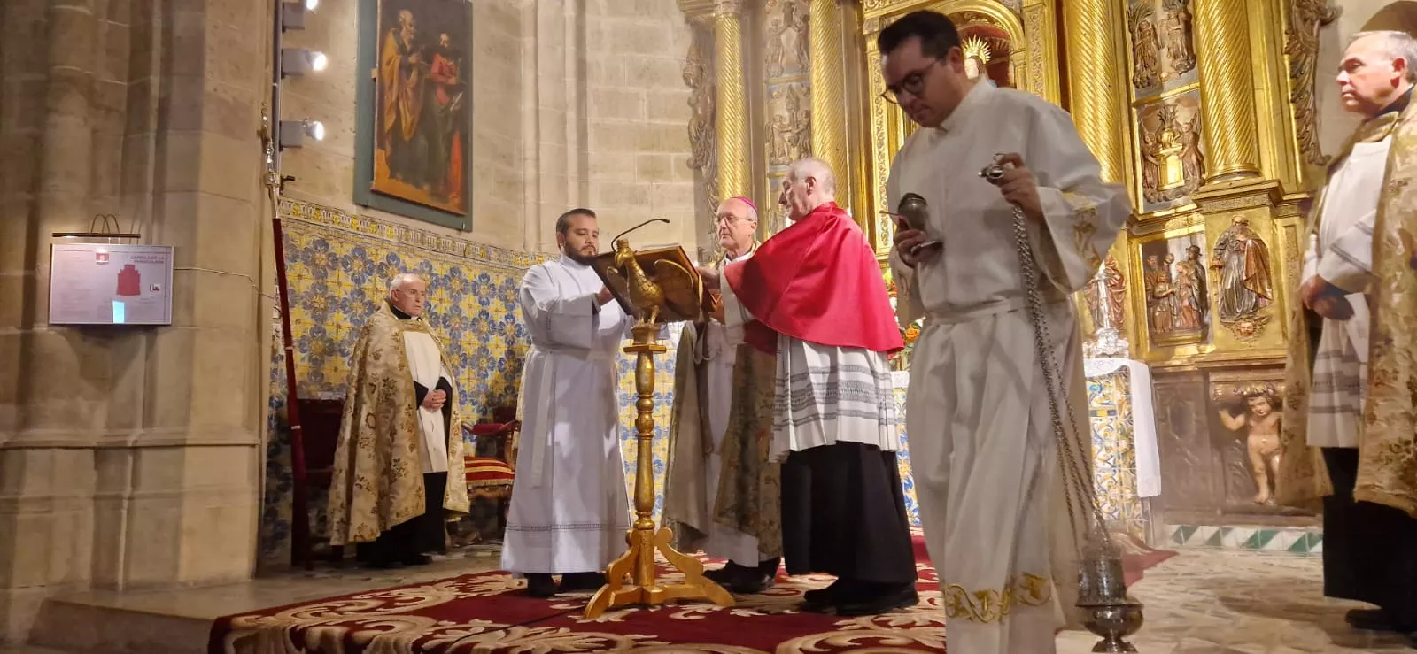 Celebración del Tota Pulchra en la Catedral de Huesca. Fotos Myriam Martínez