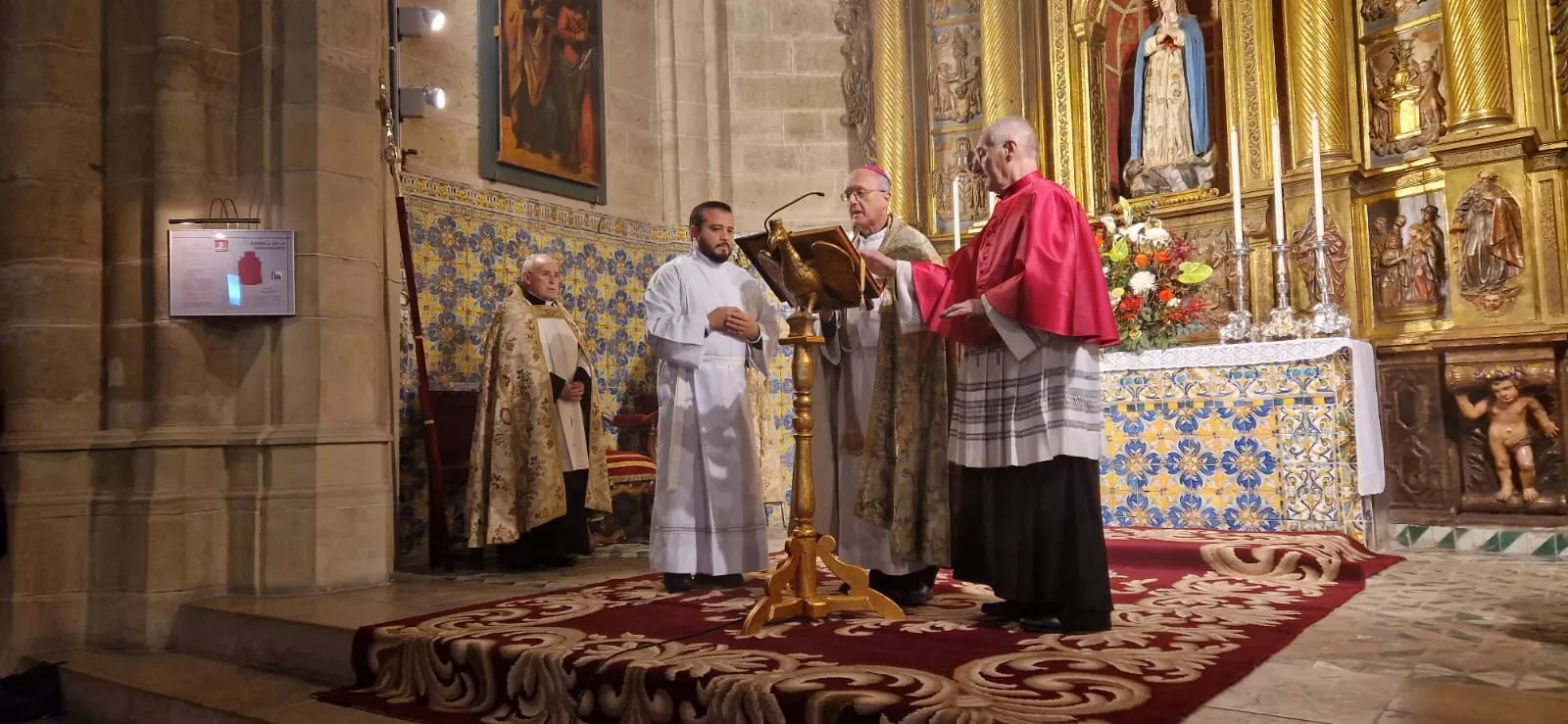 Celebración del Tota Pulchra en la Catedral de Huesca. Fotos Myriam Martínez