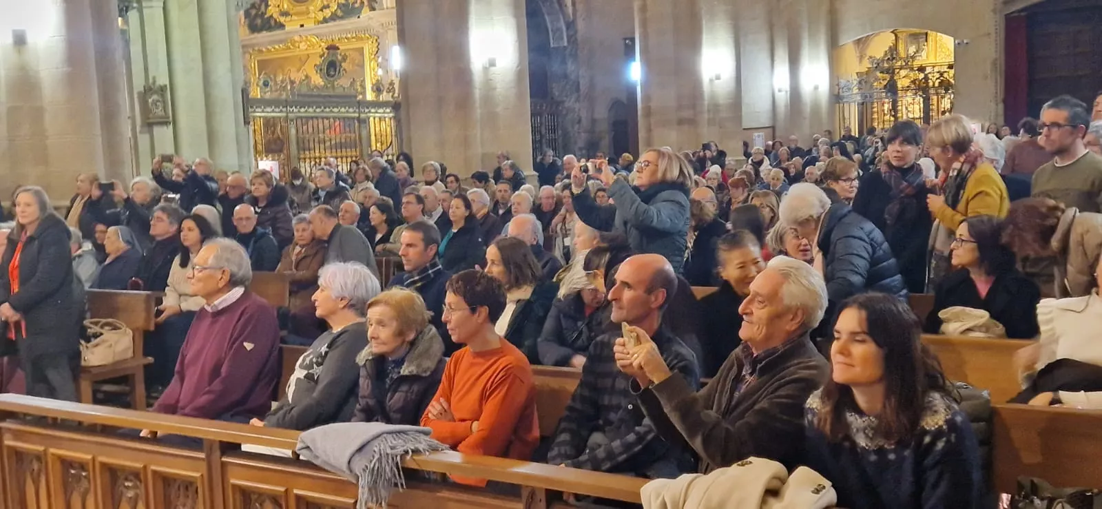 Celebración del Tota Pulchra en la Catedral de Huesca. Fotos Myriam Martínez