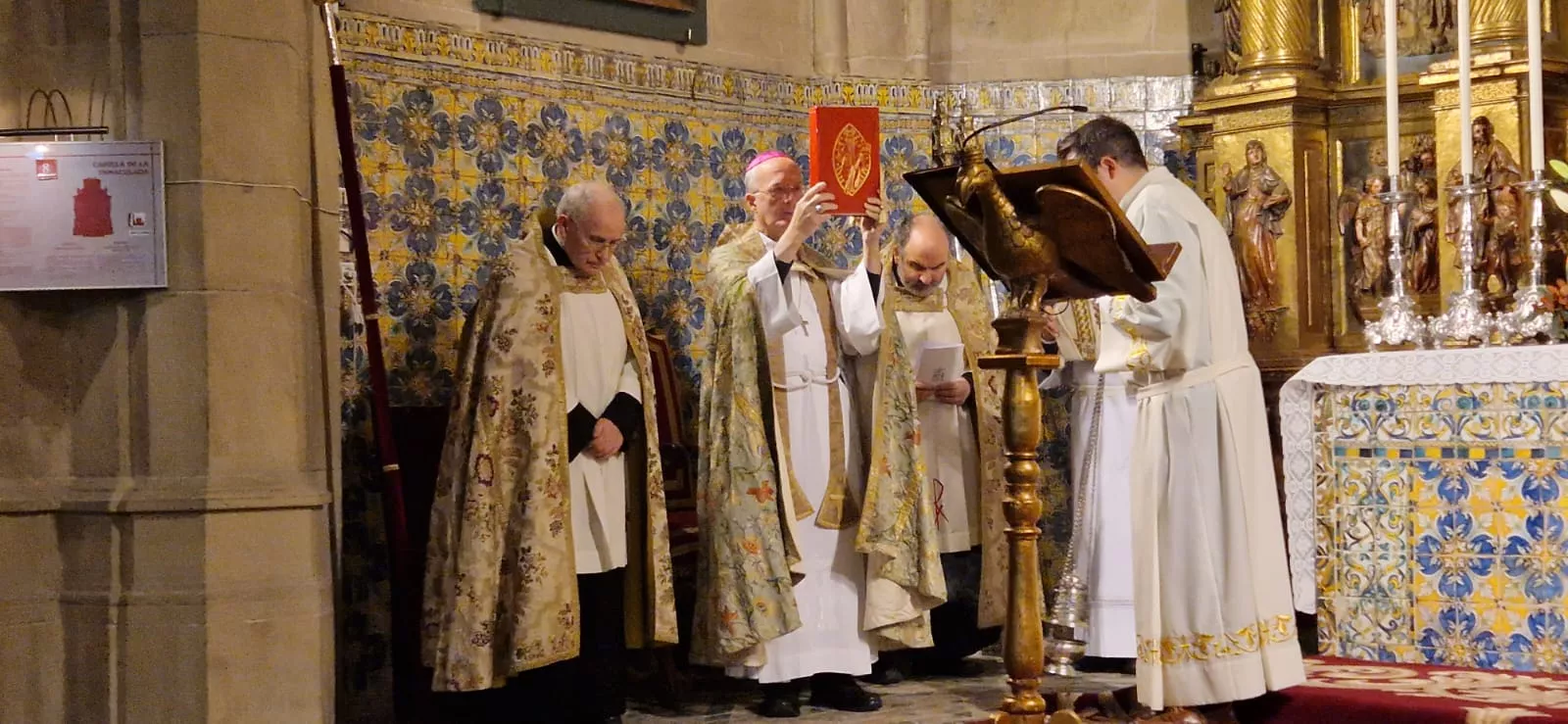 Celebración del Tota Pulchra en la Catedral de Huesca. Fotos Myriam Martínez