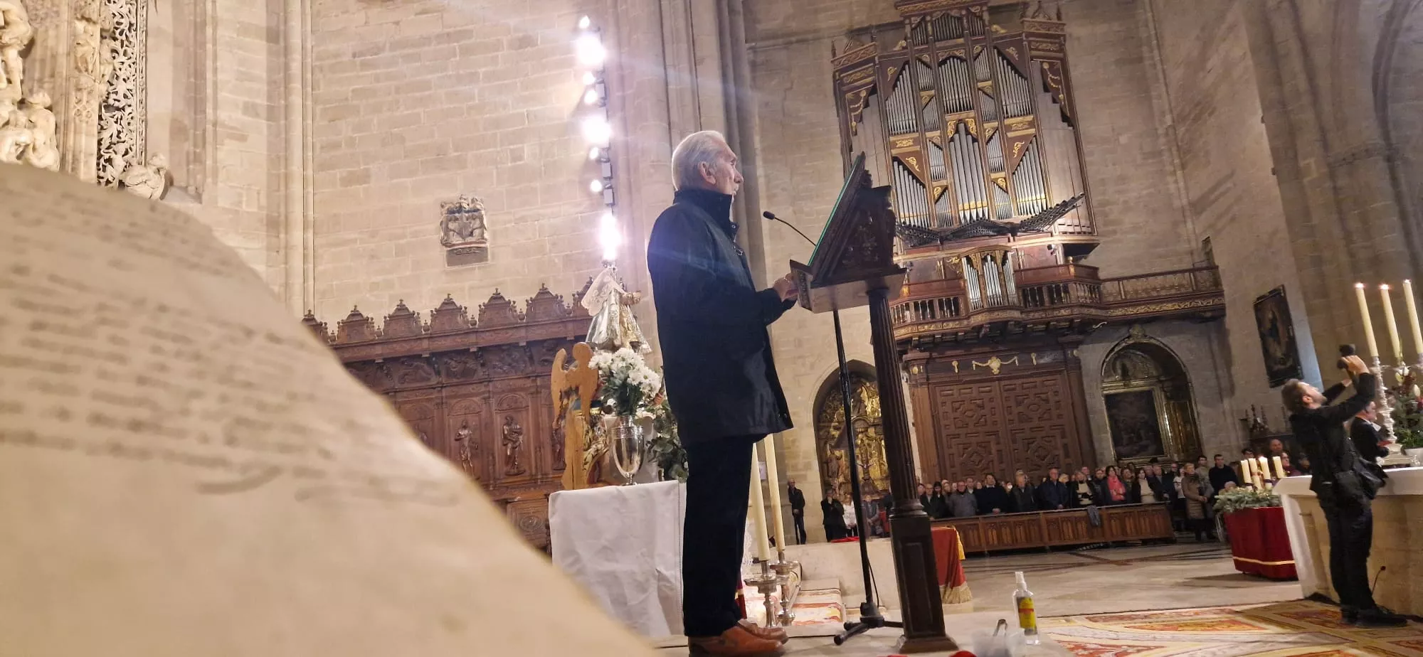 Celebración del Tota Pulchra en la Catedral de Huesca. Fotos Myriam Martínez