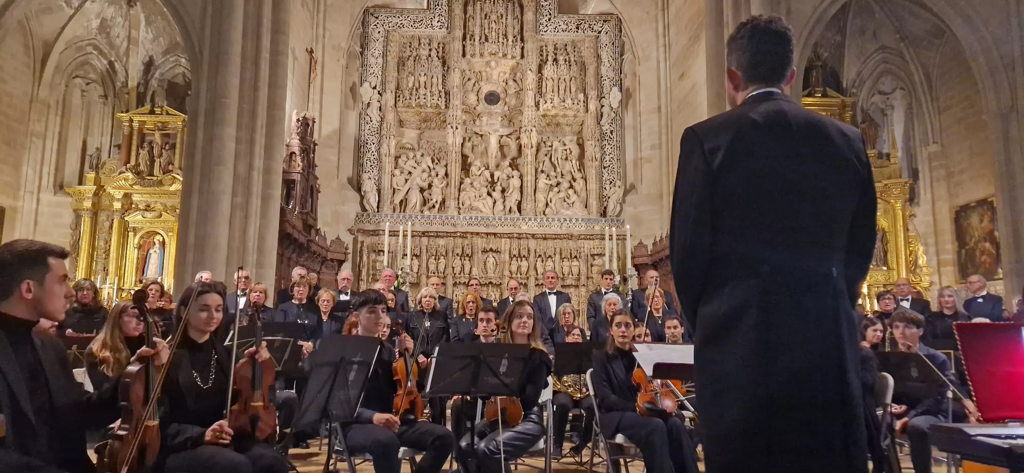 Celebración del Tota Pulchra en la Catedral de Huesca. Fotos Myriam Martínez