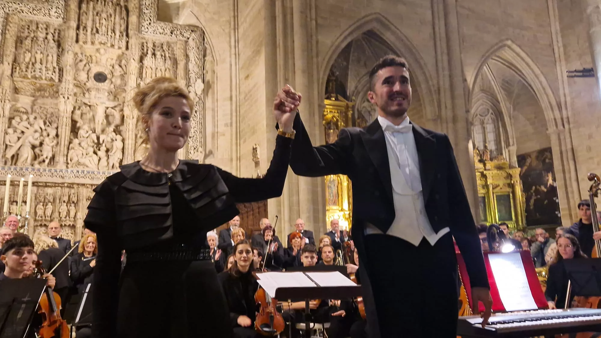 Celebración del Tota Pulchra en la Catedral de Huesca. Fotos Myriam Martínez