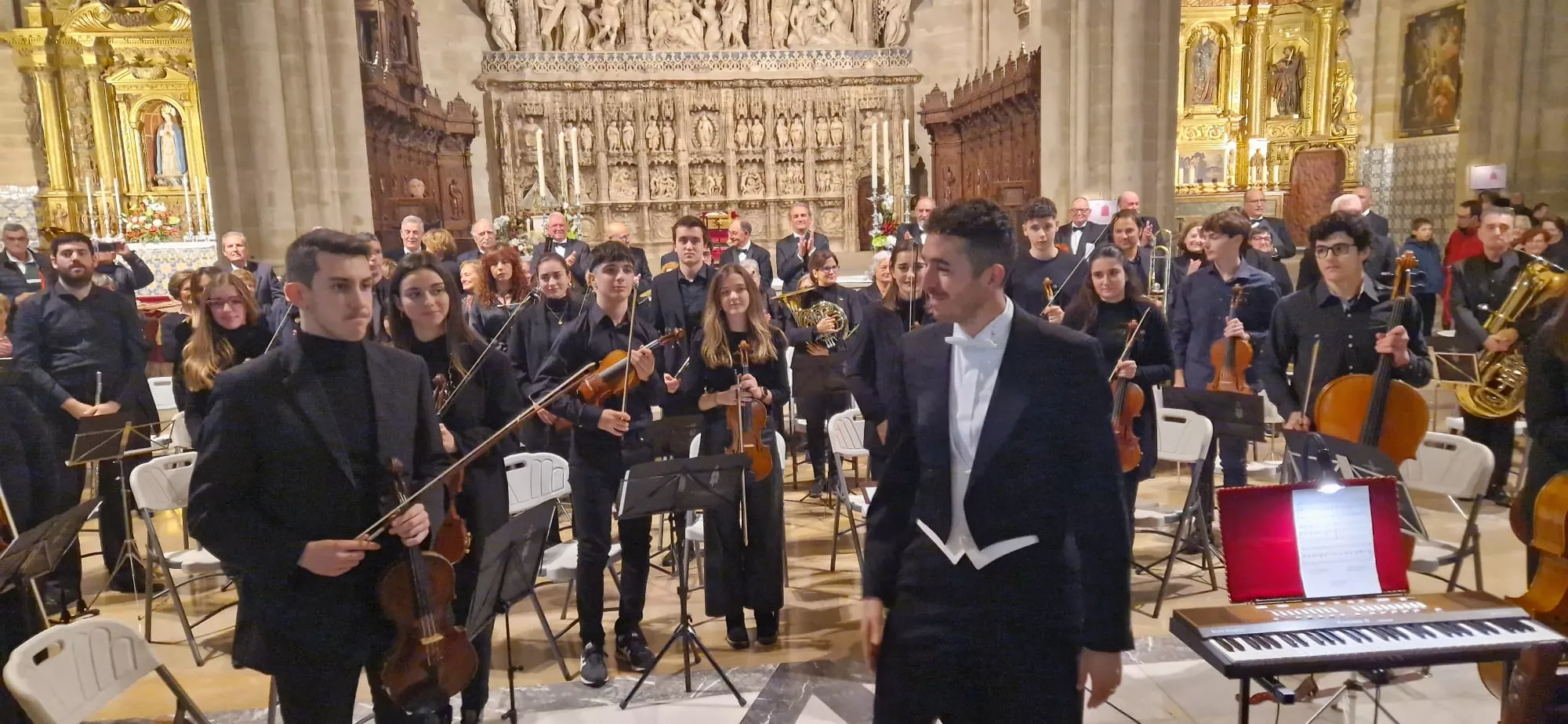 Celebración del Tota Pulchra en la Catedral de Huesca. Fotos Myriam Martínez