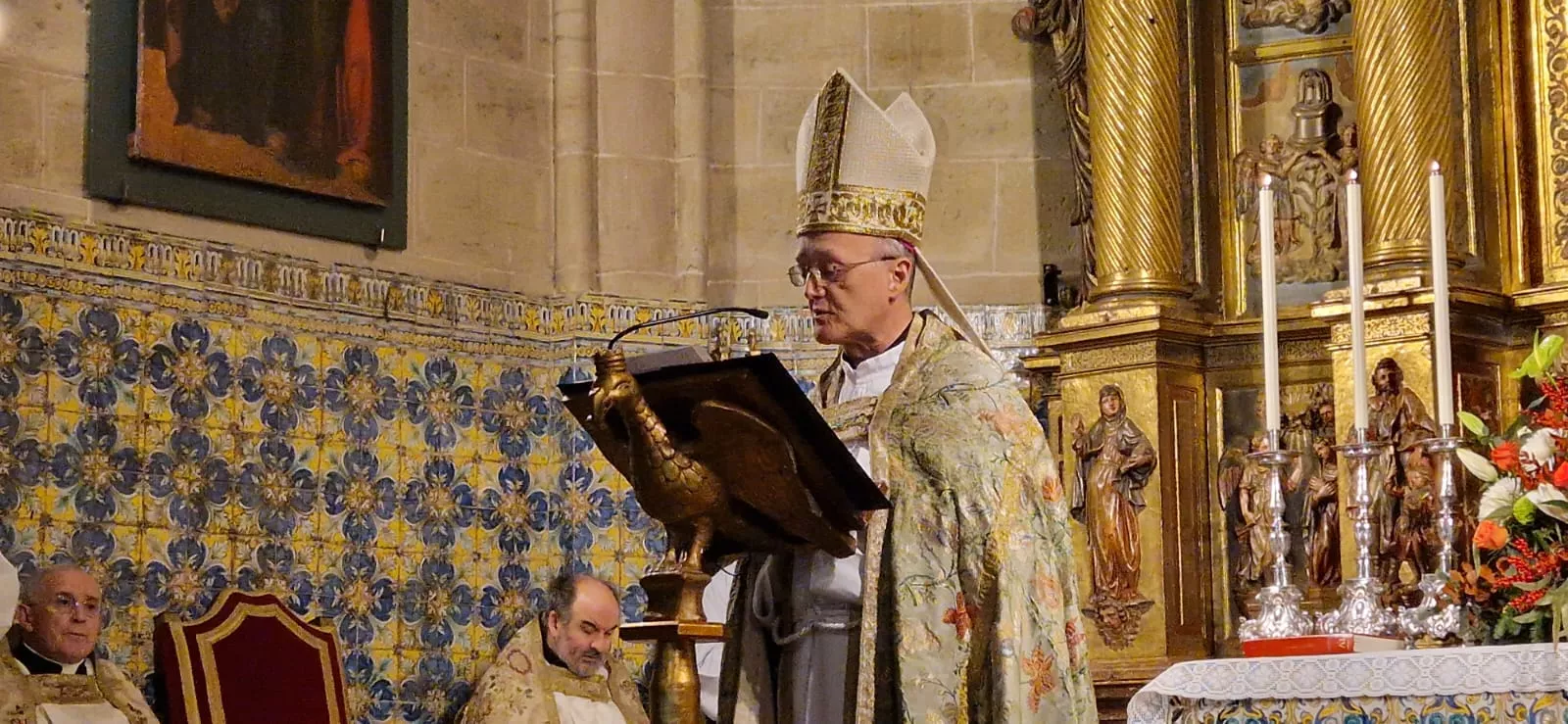 Celebración del Tota Pulchra en la Catedral de Huesca. Foto Myriam Martínez 