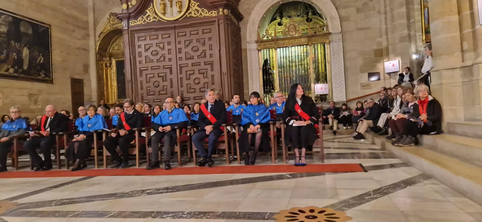 Celebración del Tota Pulchra en la Catedral de Huesca. Foto Myriam Martínez 