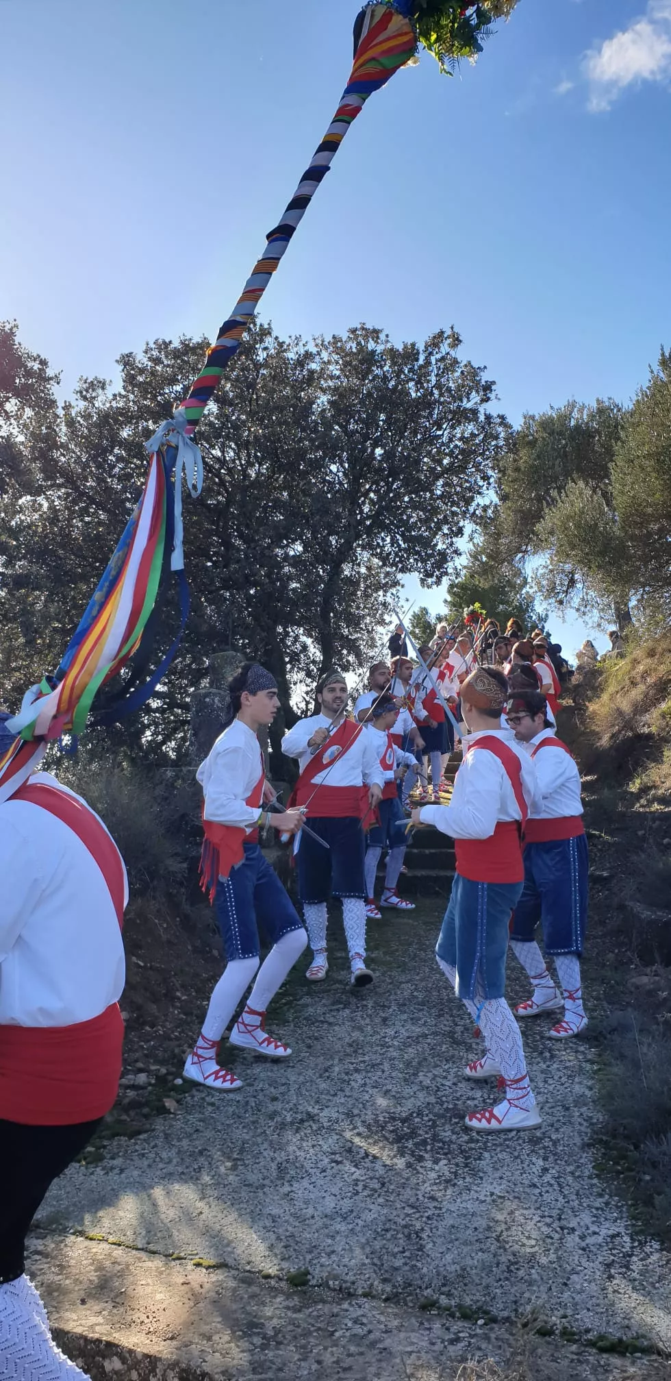 Dance en Apiés con motivo de la Purísima
