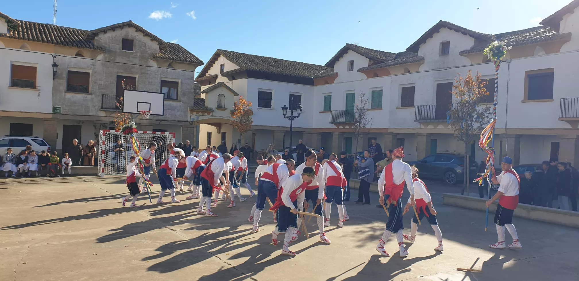 Dance en Apiés con motivo de la Purísima