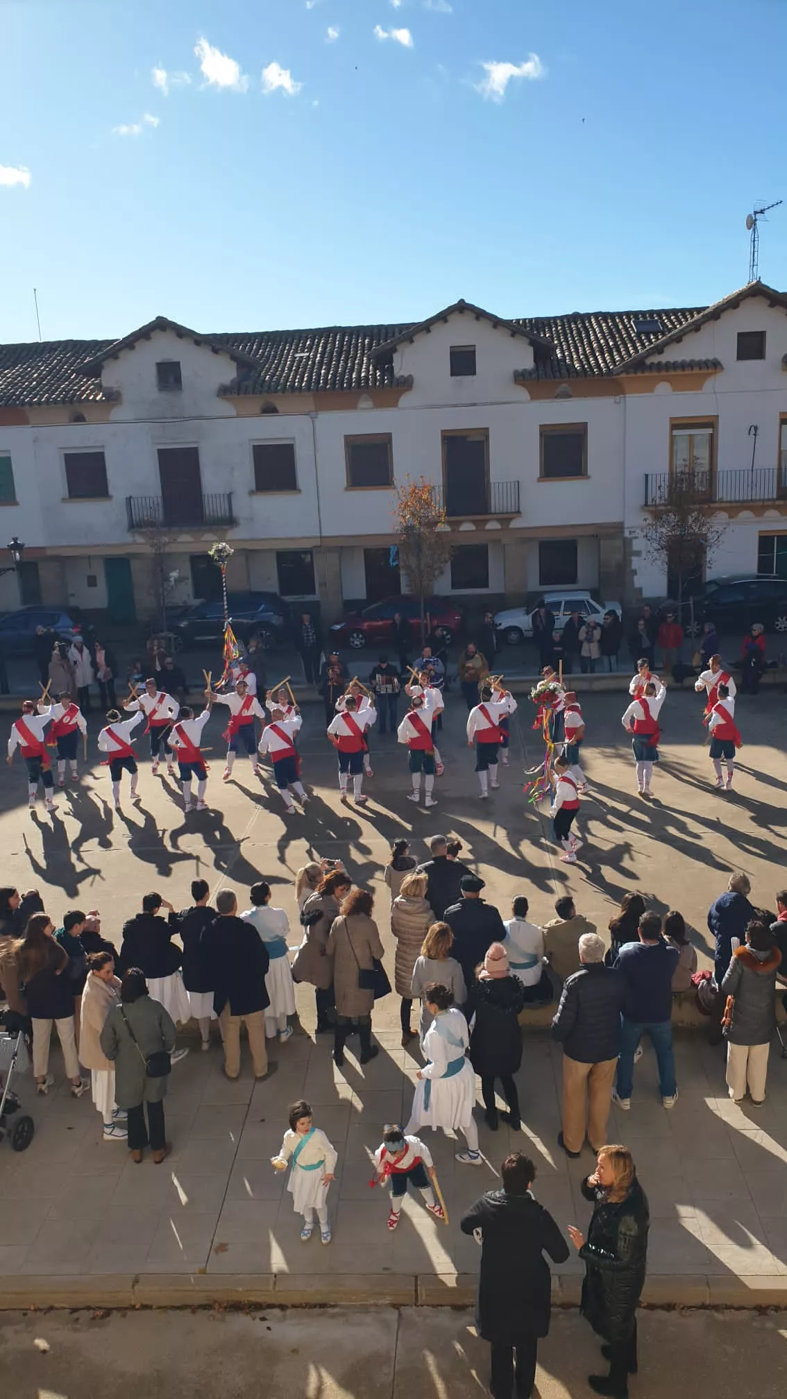 Dance en Apiés con motivo de la Purísima