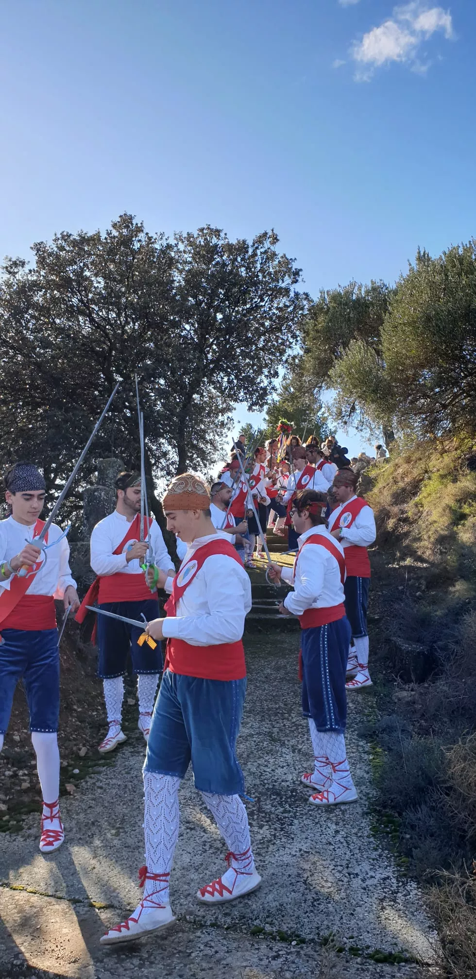 Dance en Apiés con motivo de la Purísima