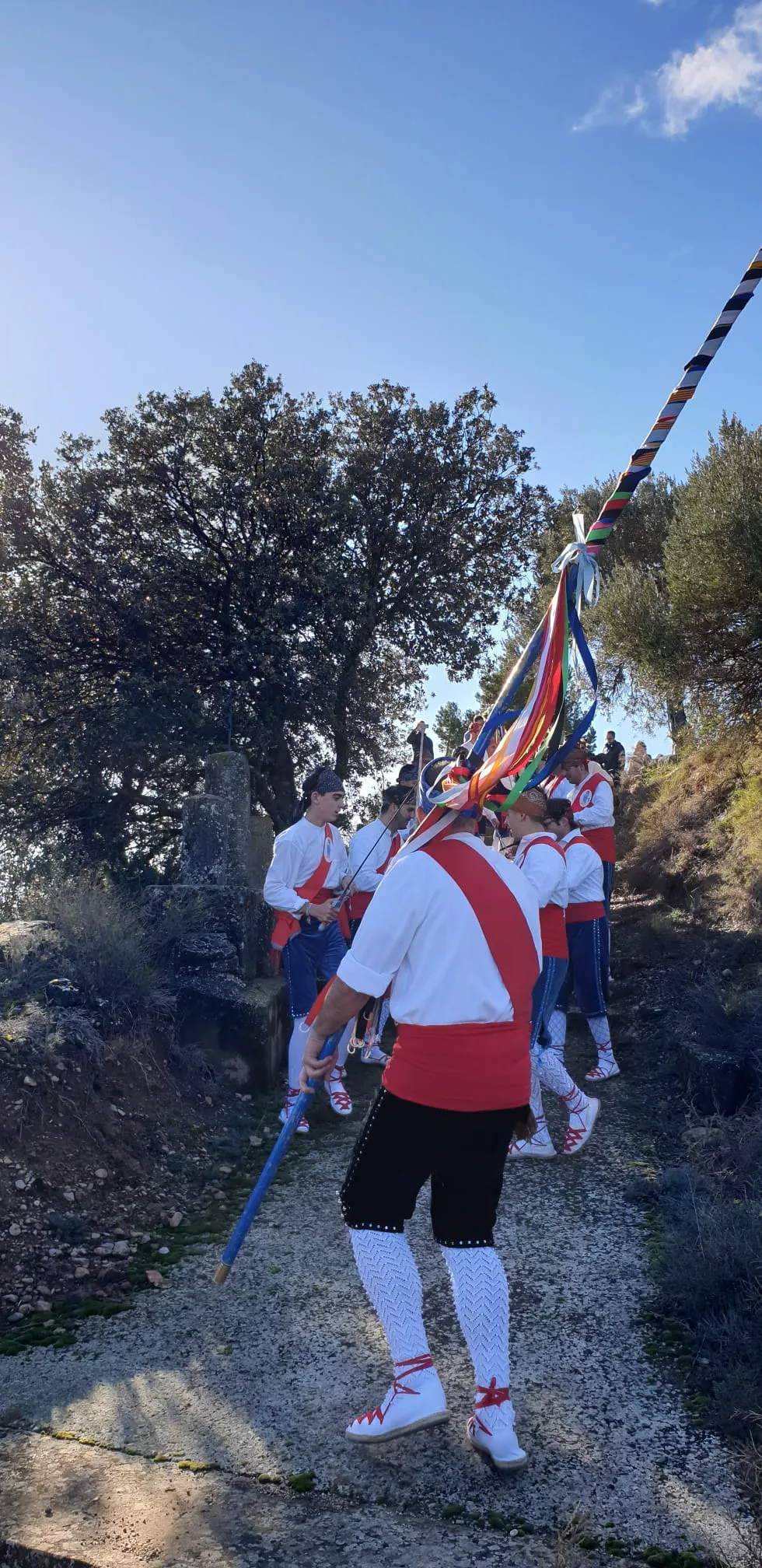 Dance en Apiés con motivo de la Purísima
