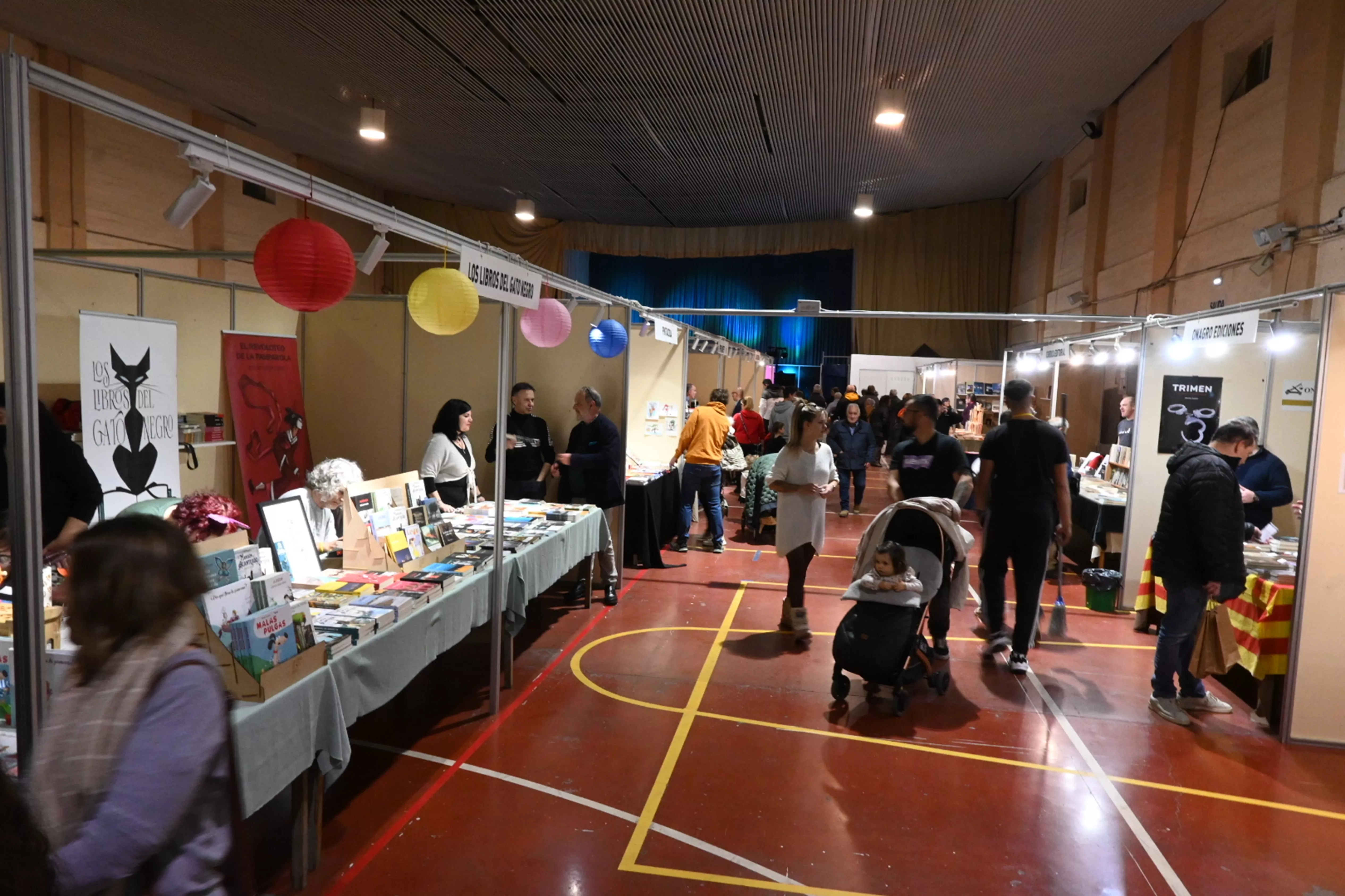 Clausura de la Feria del Libro Aragonés de Monzón. Foto Carlos Jalle