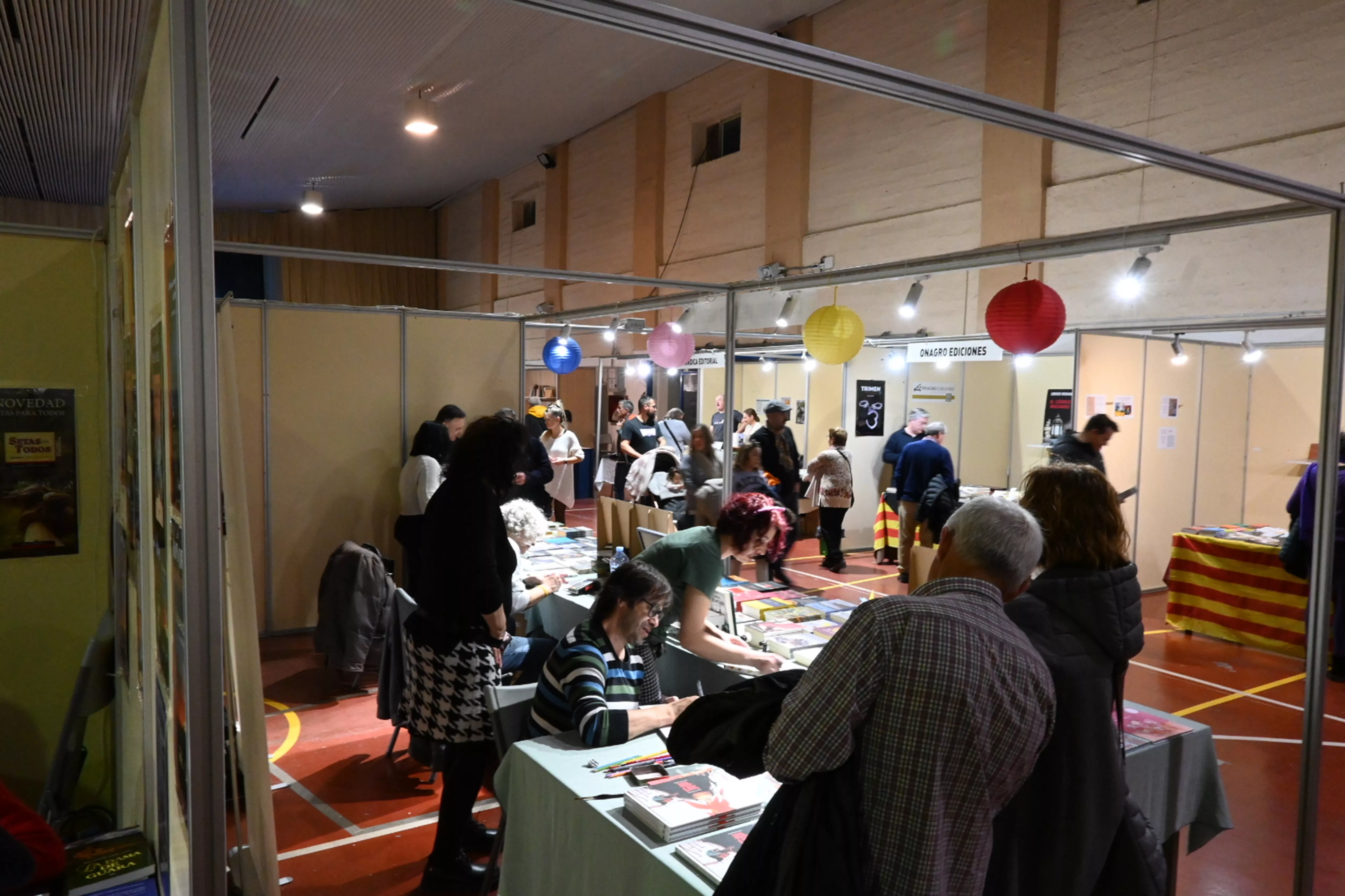 Clausura de la Feria del Libro Aragonés de Monzón. Foto Carlos Jalle