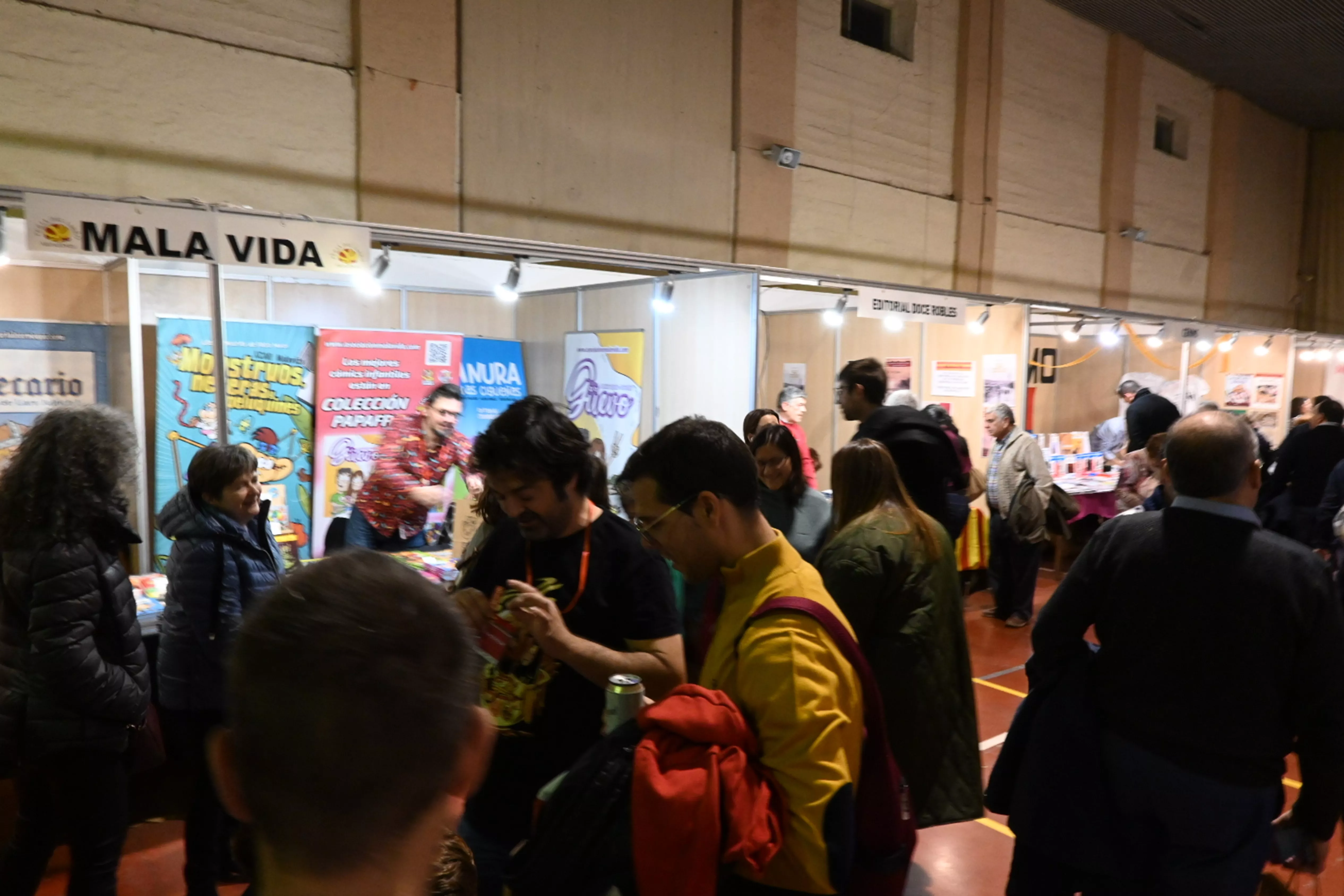 Clausura de la Feria del Libro Aragonés de Monzón. Foto Carlos Jalle