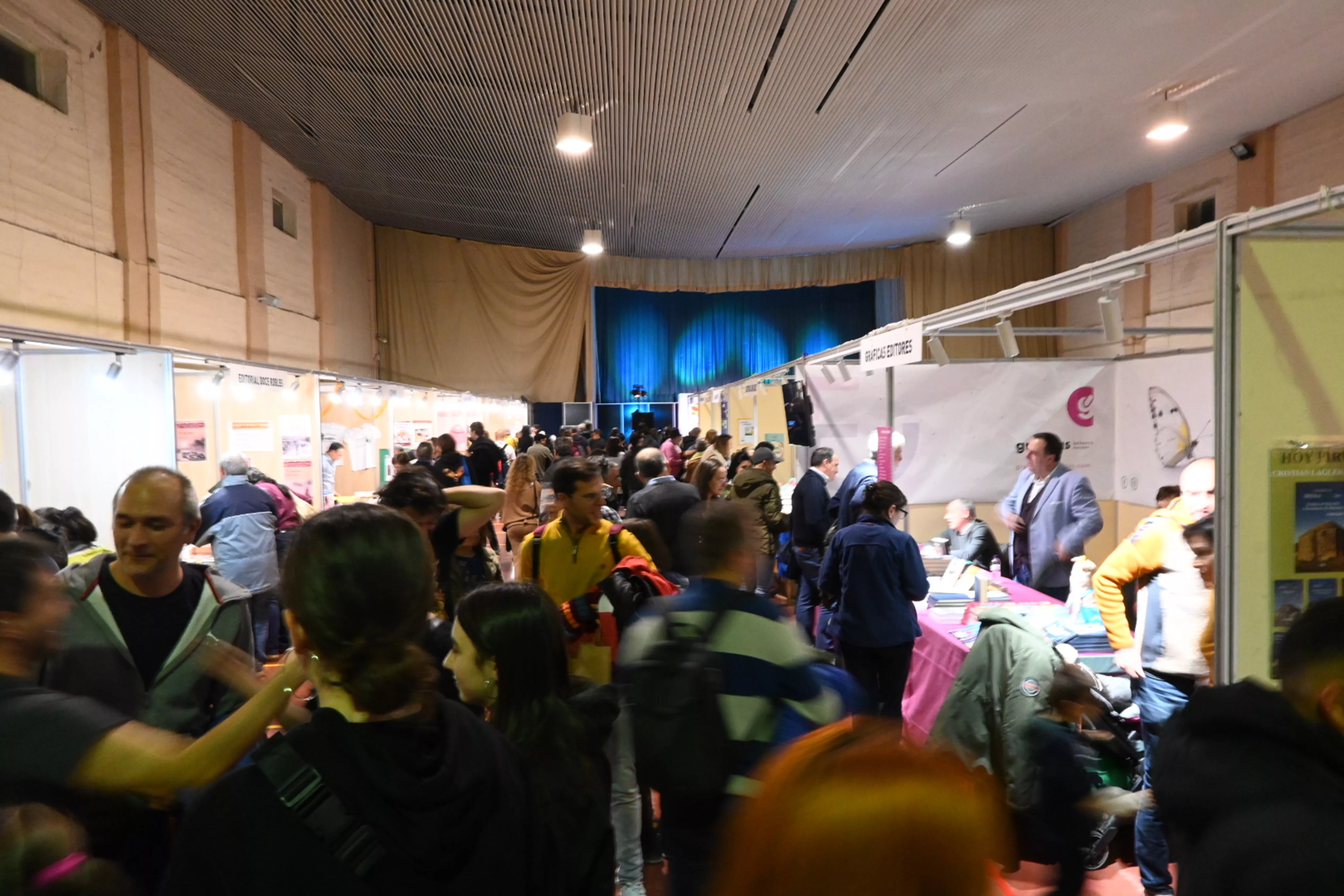 Clausura de la Feria del Libro Aragonés de Monzón. Foto Carlos Jalle