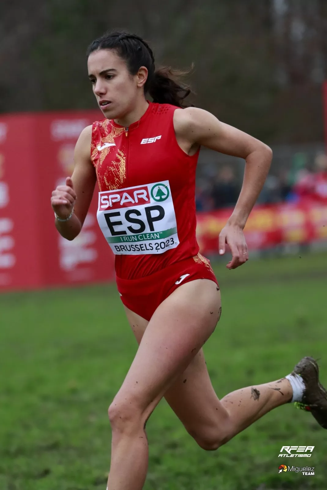 Naima Ait en carrera. Foto RFEA