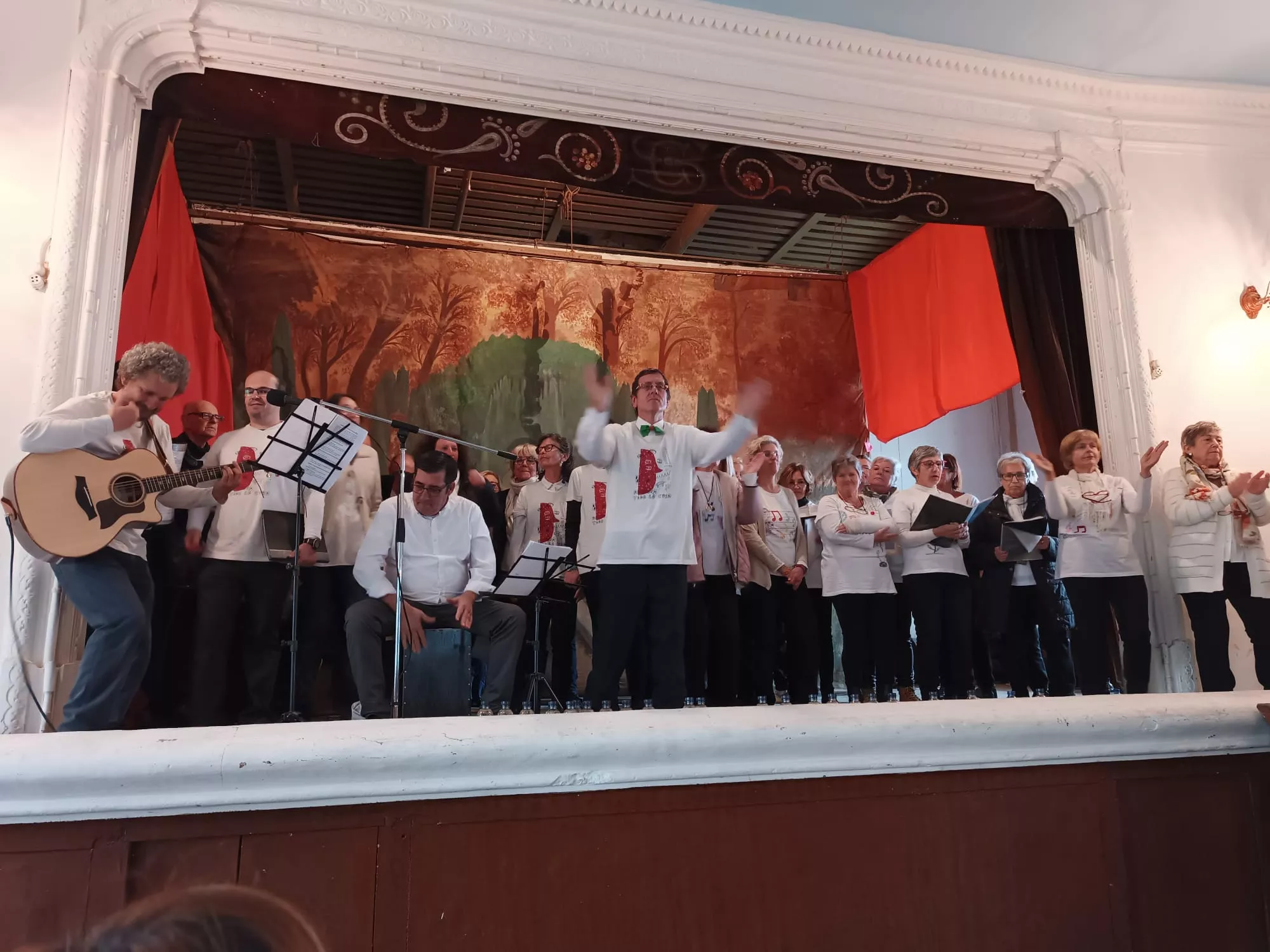 Actuación de Arcadia en La Cultural de Tormos. Foto José Luis Lasierra