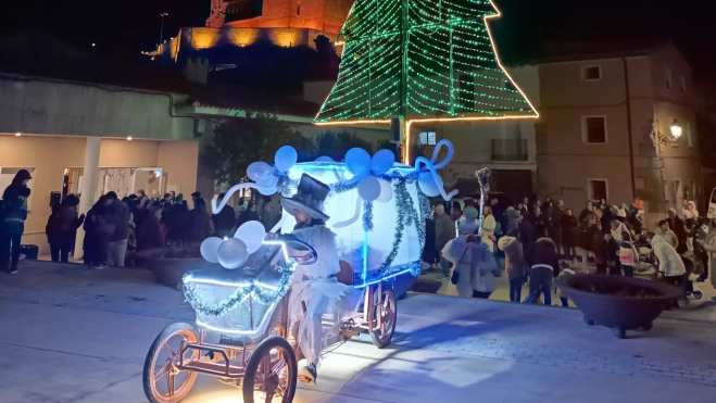 Encendido del árbol. Foto José Luis Lasierra Encendido del árbol. Foto José Luis Lasierra