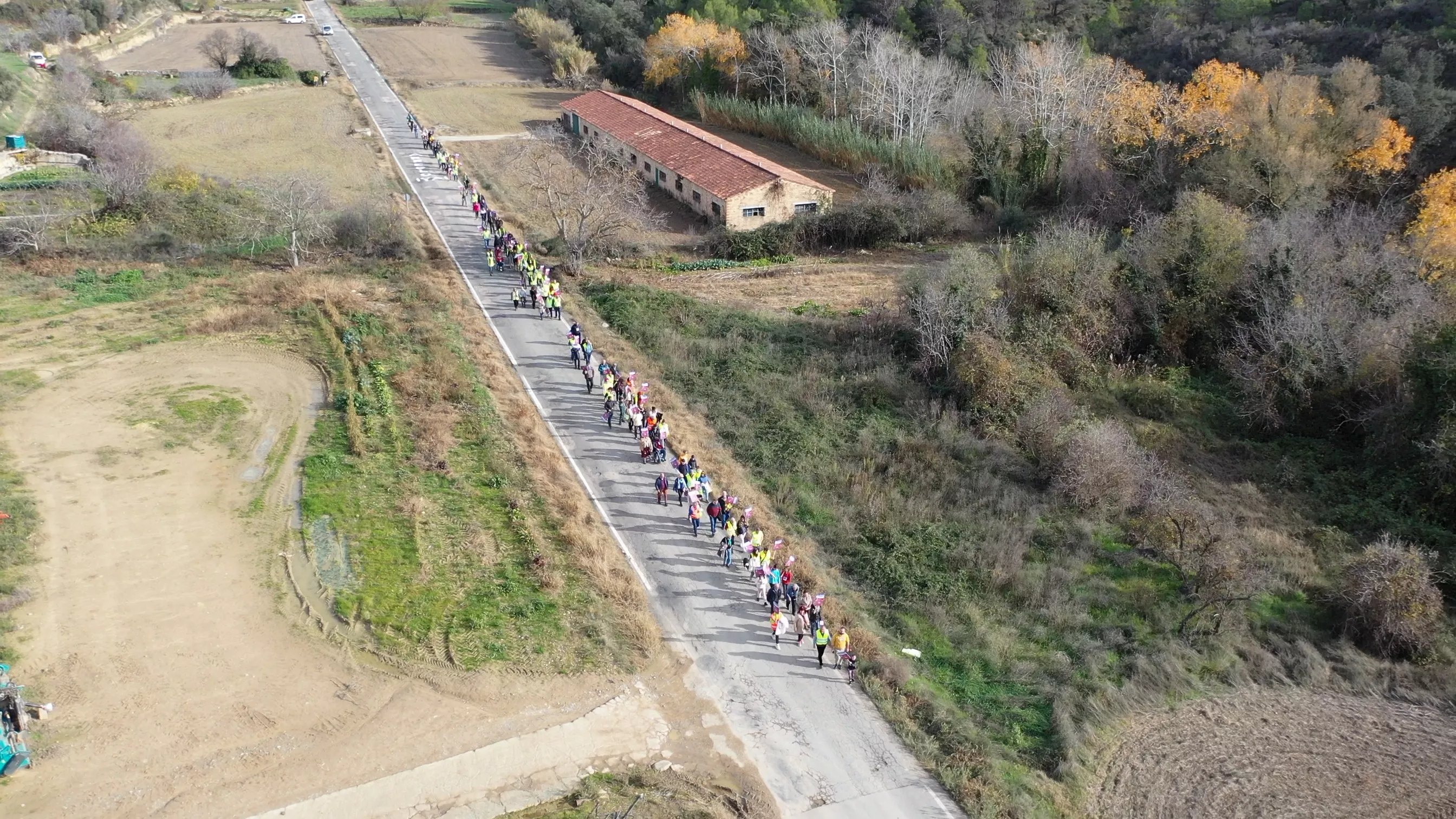 Movilización para pedir la mejora urgente de la carretera A 125 