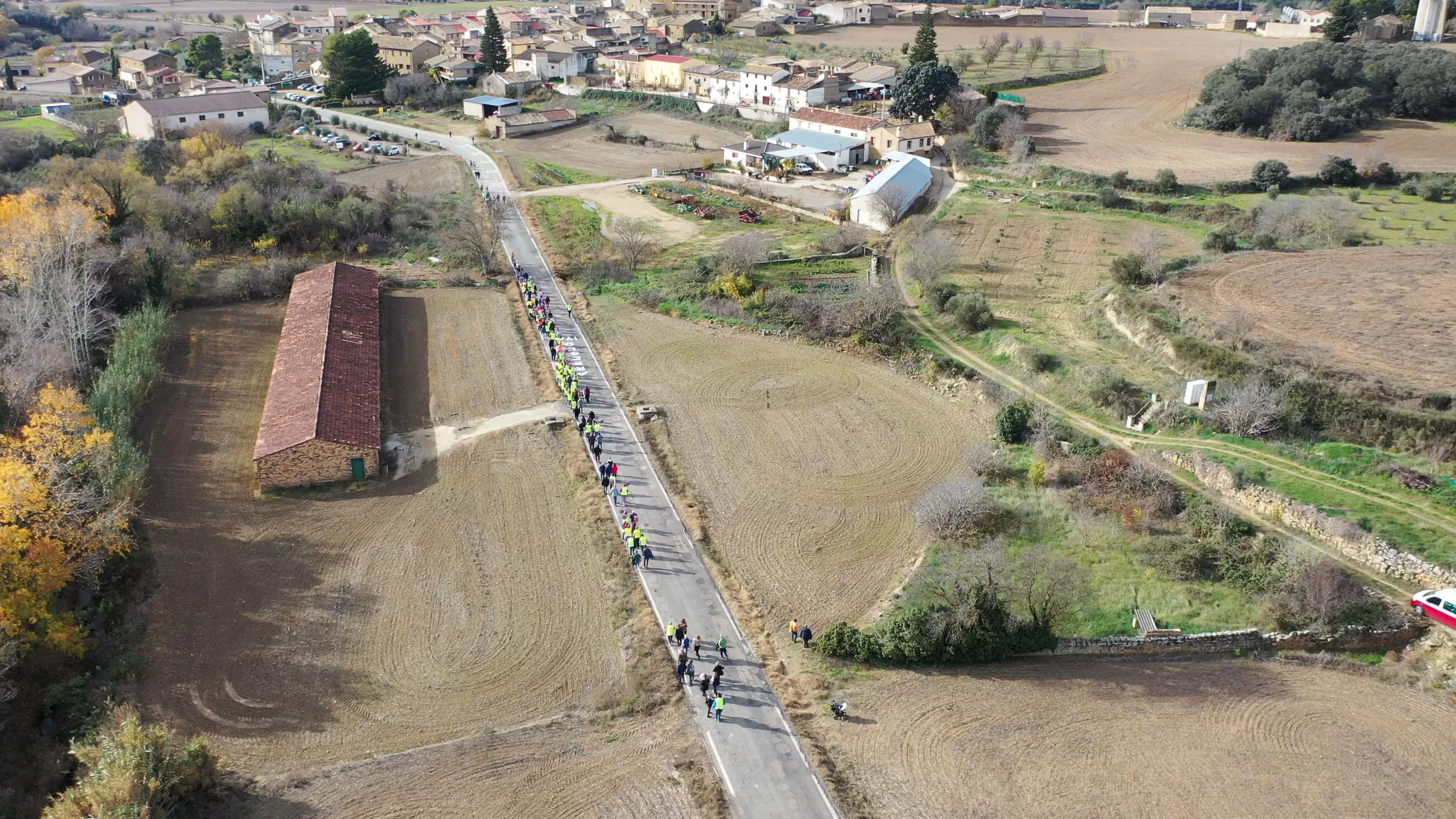 Movilización para pedir la mejora urgente de la carretera A 125 