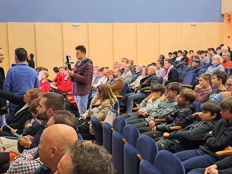 Ambiente en el Centro de Congresos.
