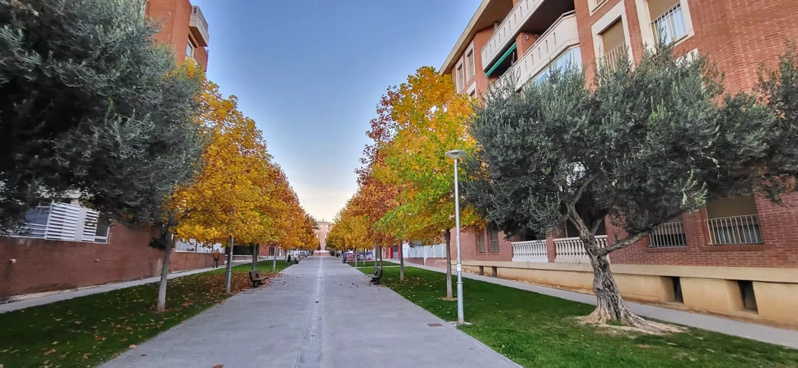 Pasaje Arco Iris, en el barrio de Los Olivos