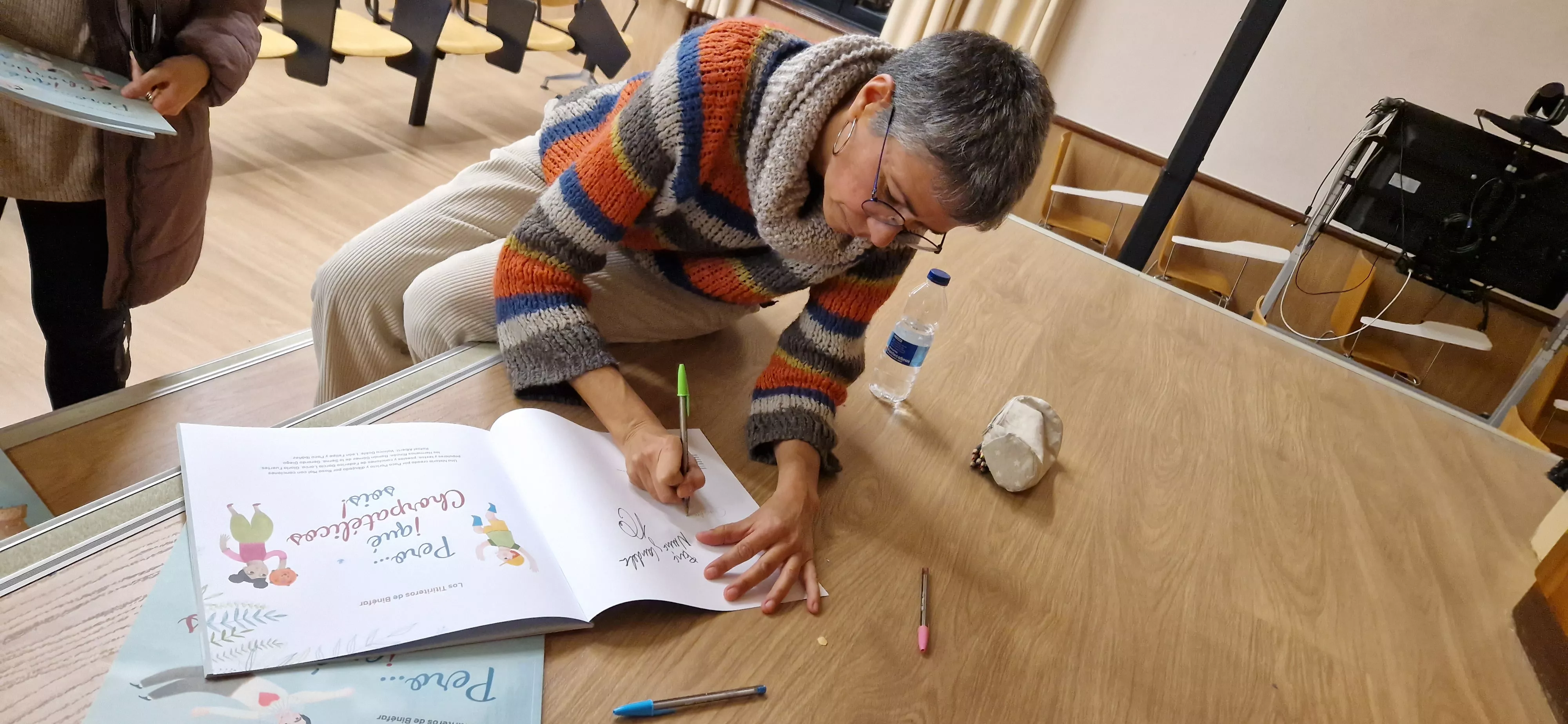 Presentación del libro de los Chorpatélicos de los Titiriteros de Binéfar. Foto Myriam Martínez 