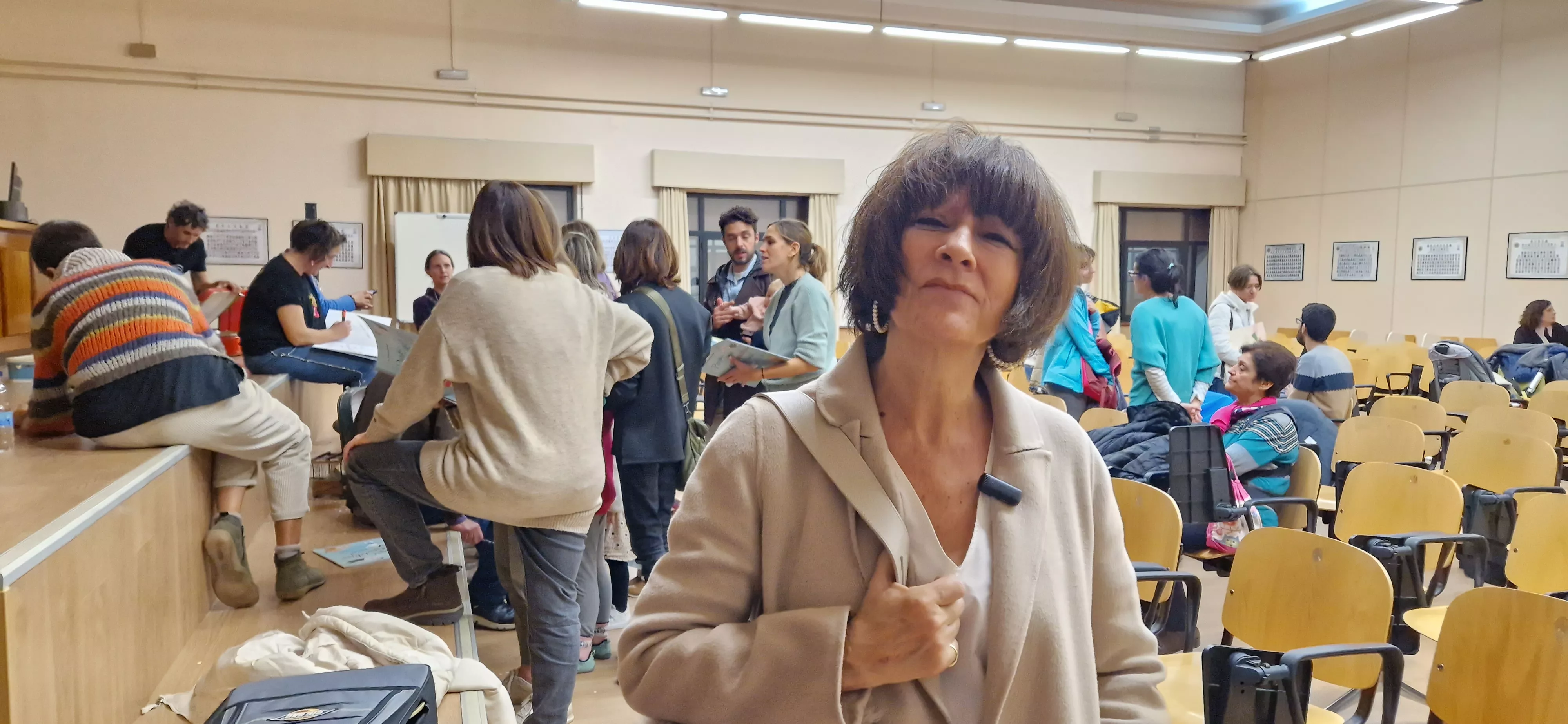 Rosa Tabernero, una de las autoras de los trabajos sobre el aragonés, la lengua románica más amenazada de Europa