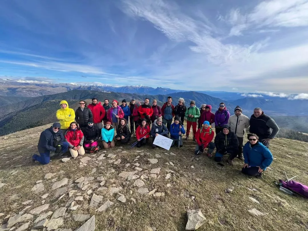 En la cima del Suerio.