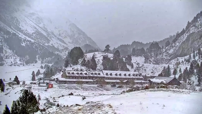Imagen de Llanos del Hospital este jueves. Imagen de Llanos del Hospital este jueves.